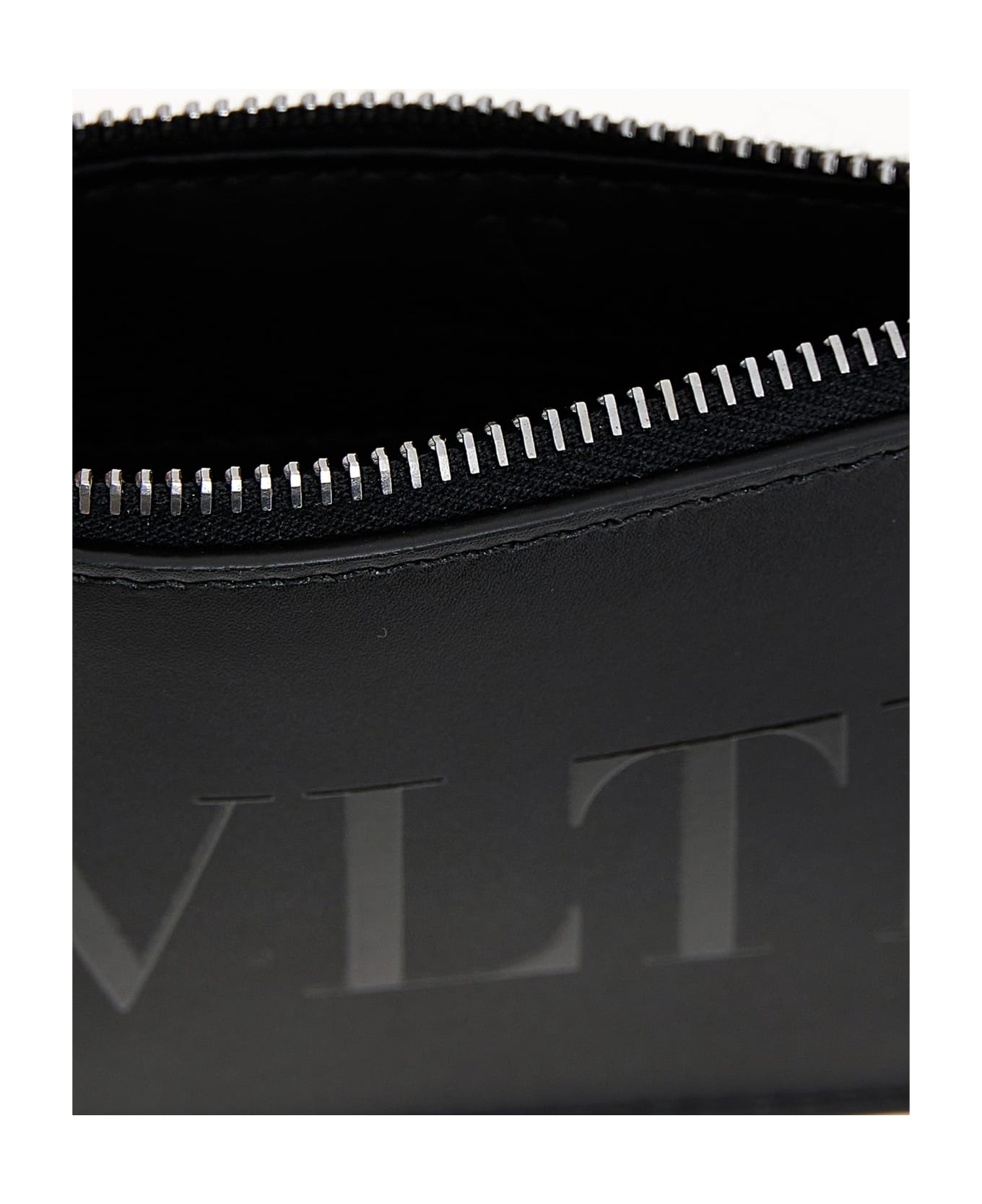 Valentino lace Garavani Vltn Cardholder - Black  