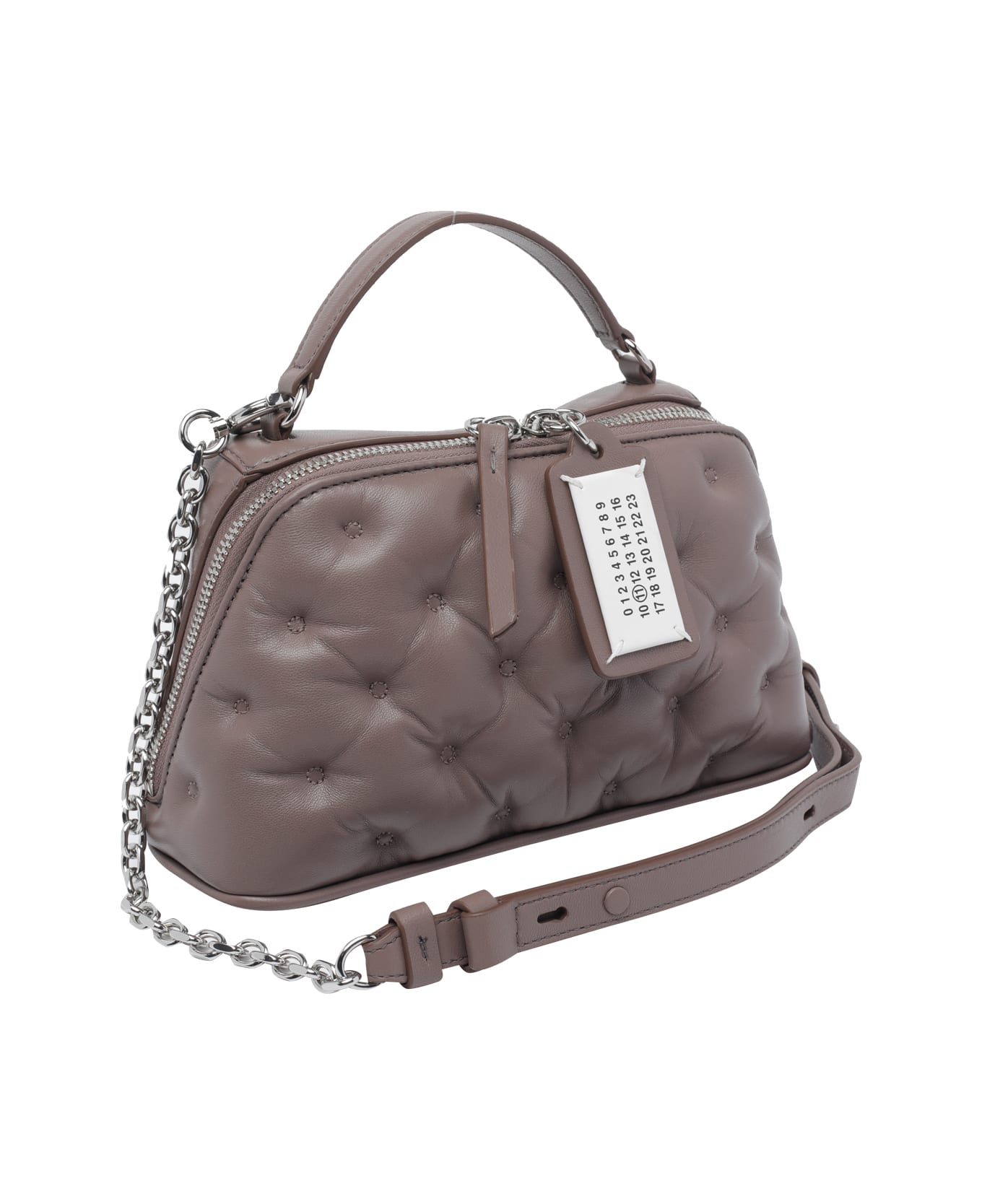 Maison Margiela Glam Slam Trapezoid Bag - Beige