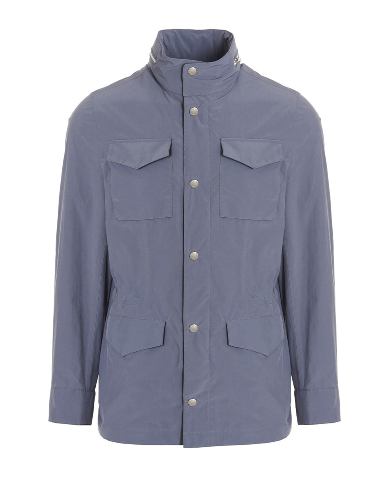 Brunello Cucinelli 'field' Jacket - Light Blue