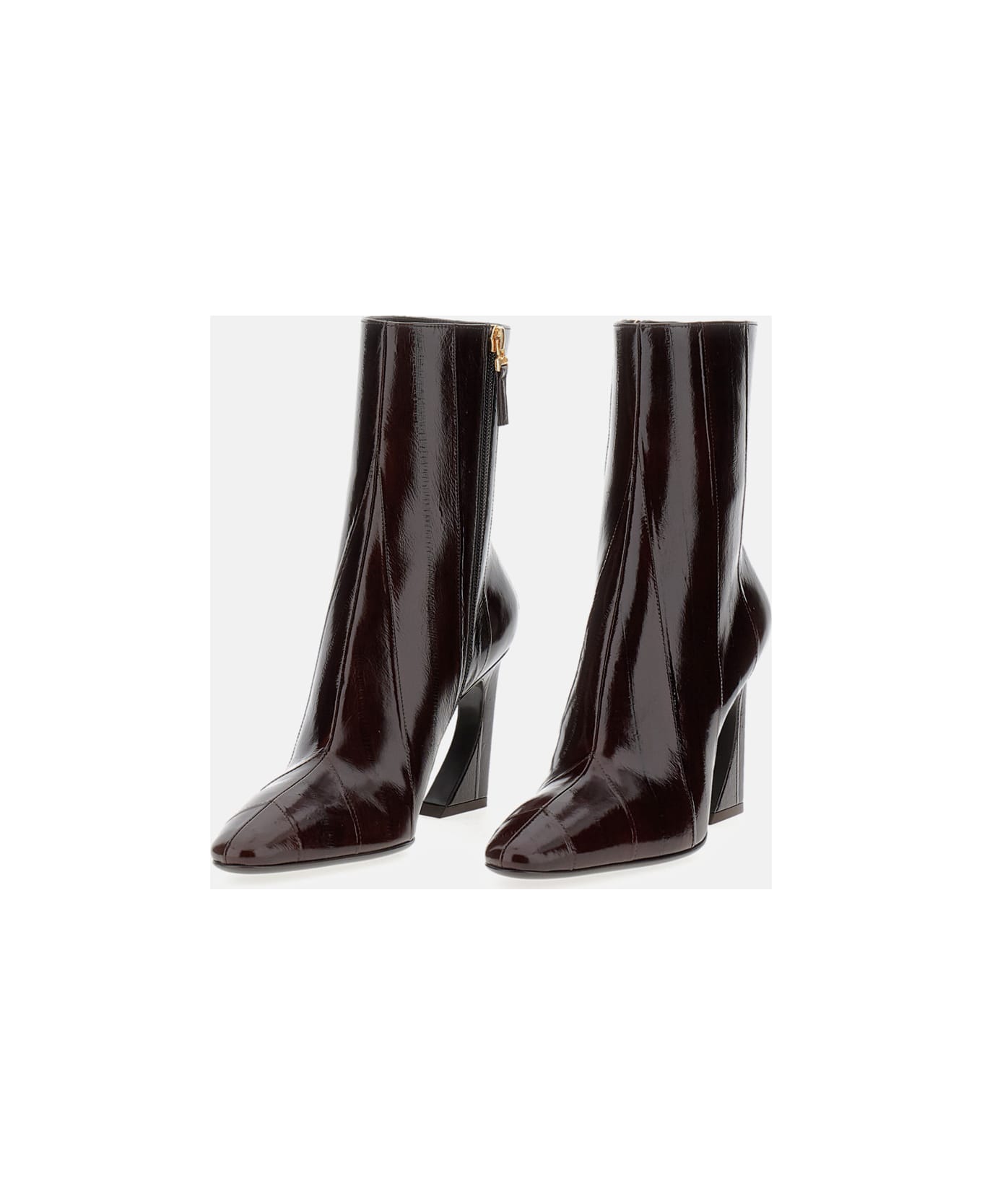 Fendi Bootie Anguilla Lucida - Brown ブーツ