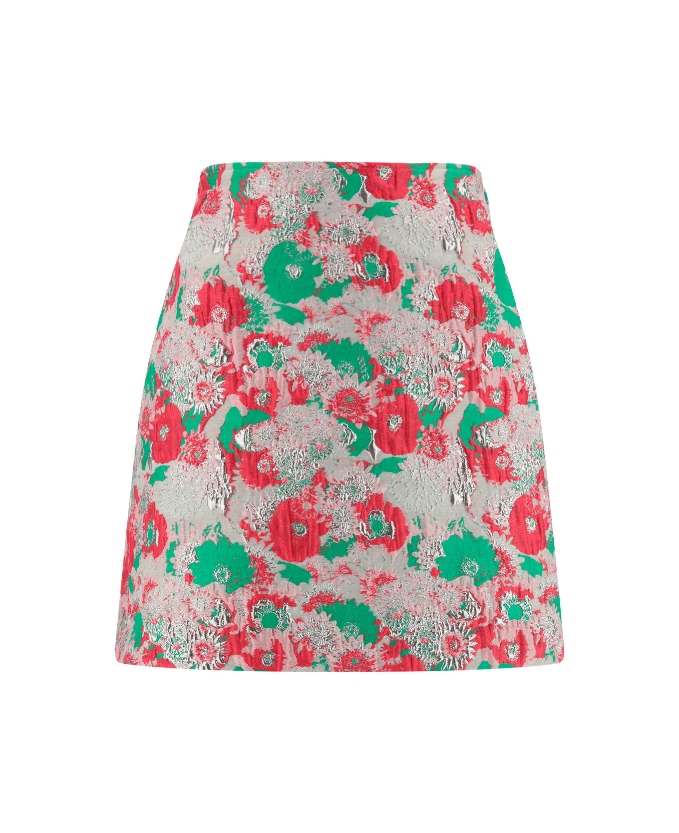 Ganni Mini Skirt - Multicolor