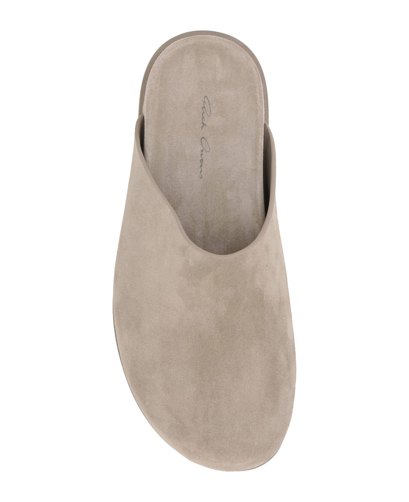 Rick Owens Suede Mules