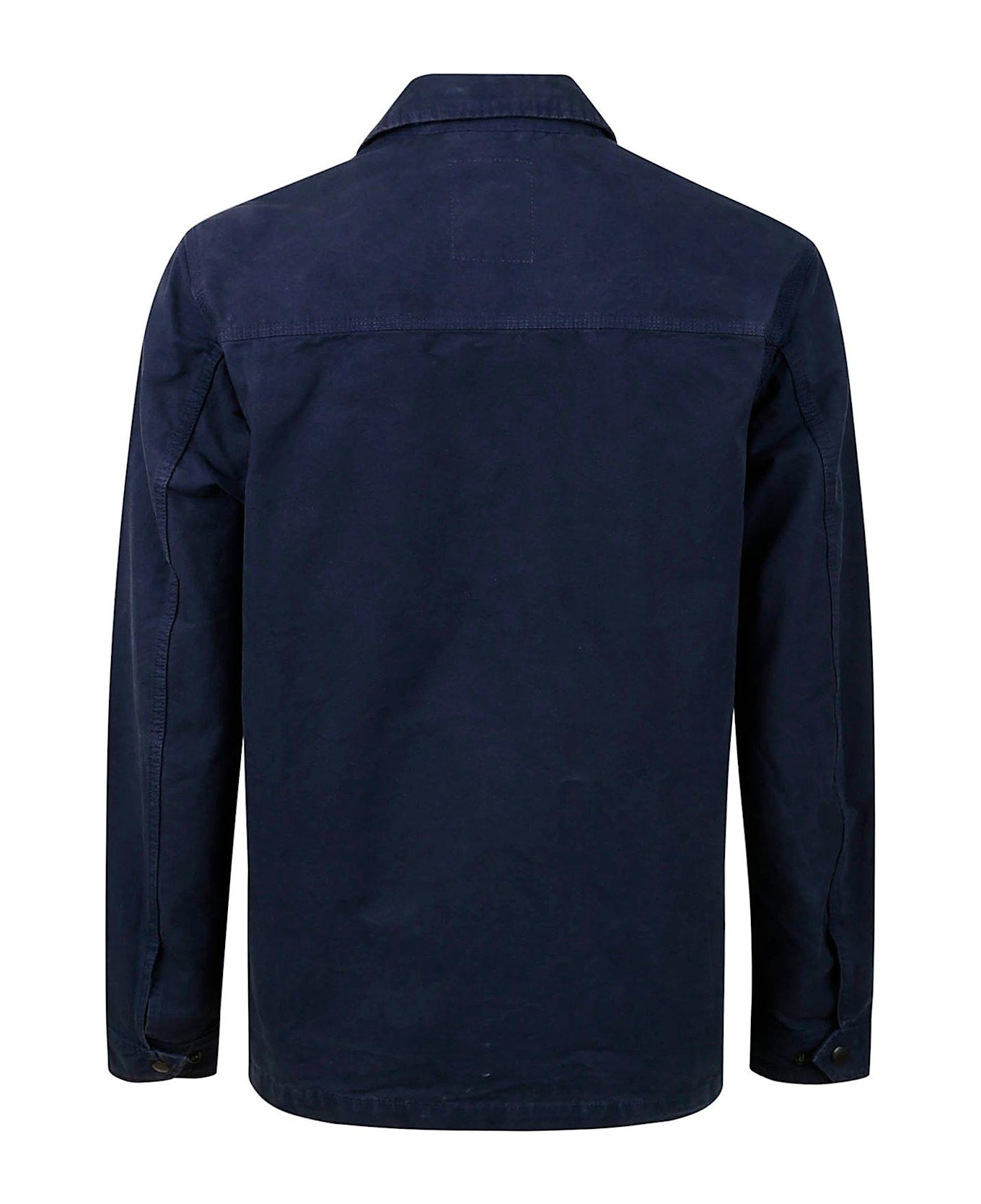 Woolrich Garment-dyed Overshirt - Blu