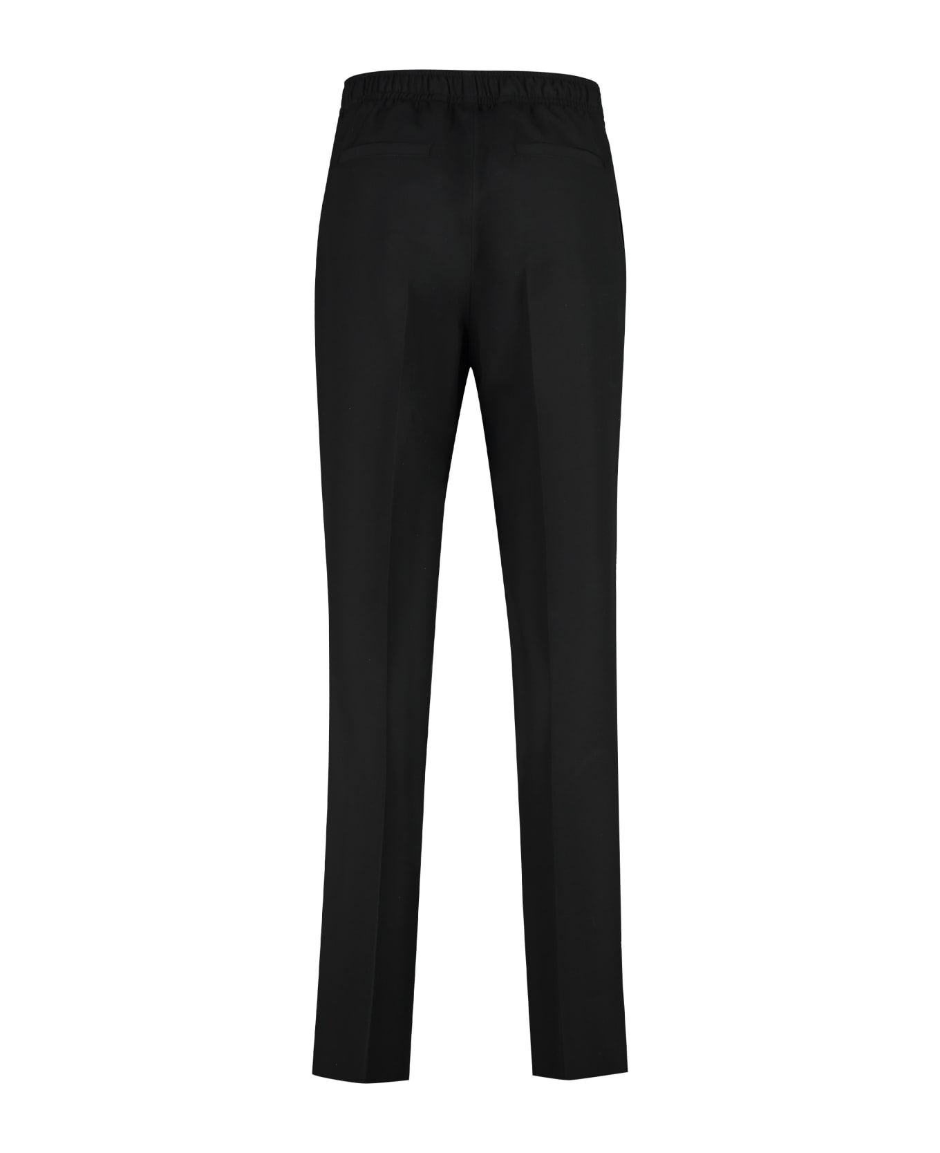 Givenchy Virgin Wool Trousers - BLACK ボトムス