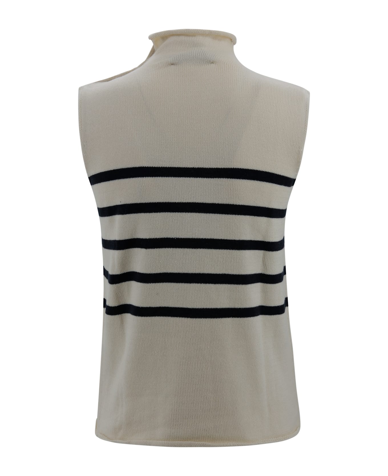 Weekend Max Mara Knit Gilet - White