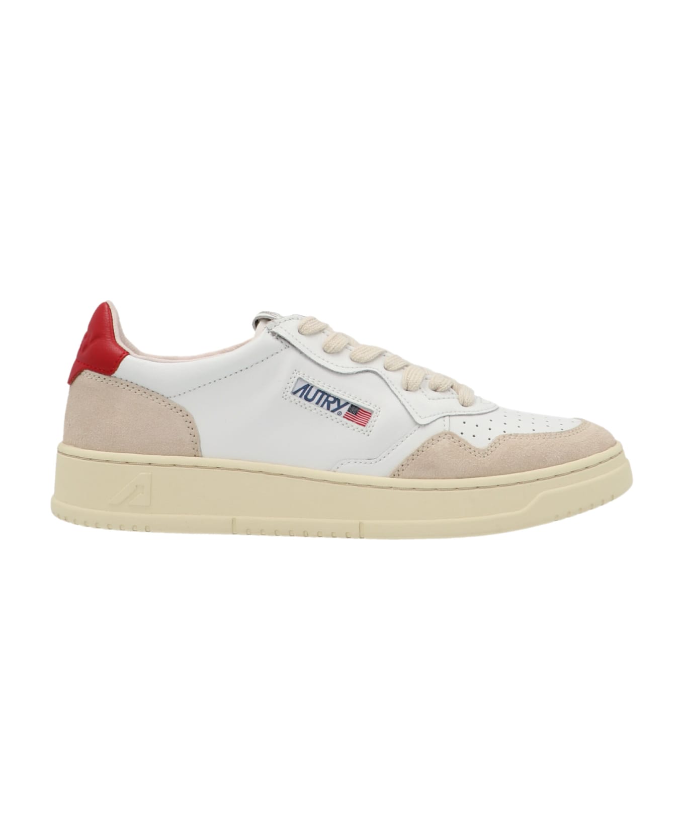 Autry Medalist Low Sneakers - Red