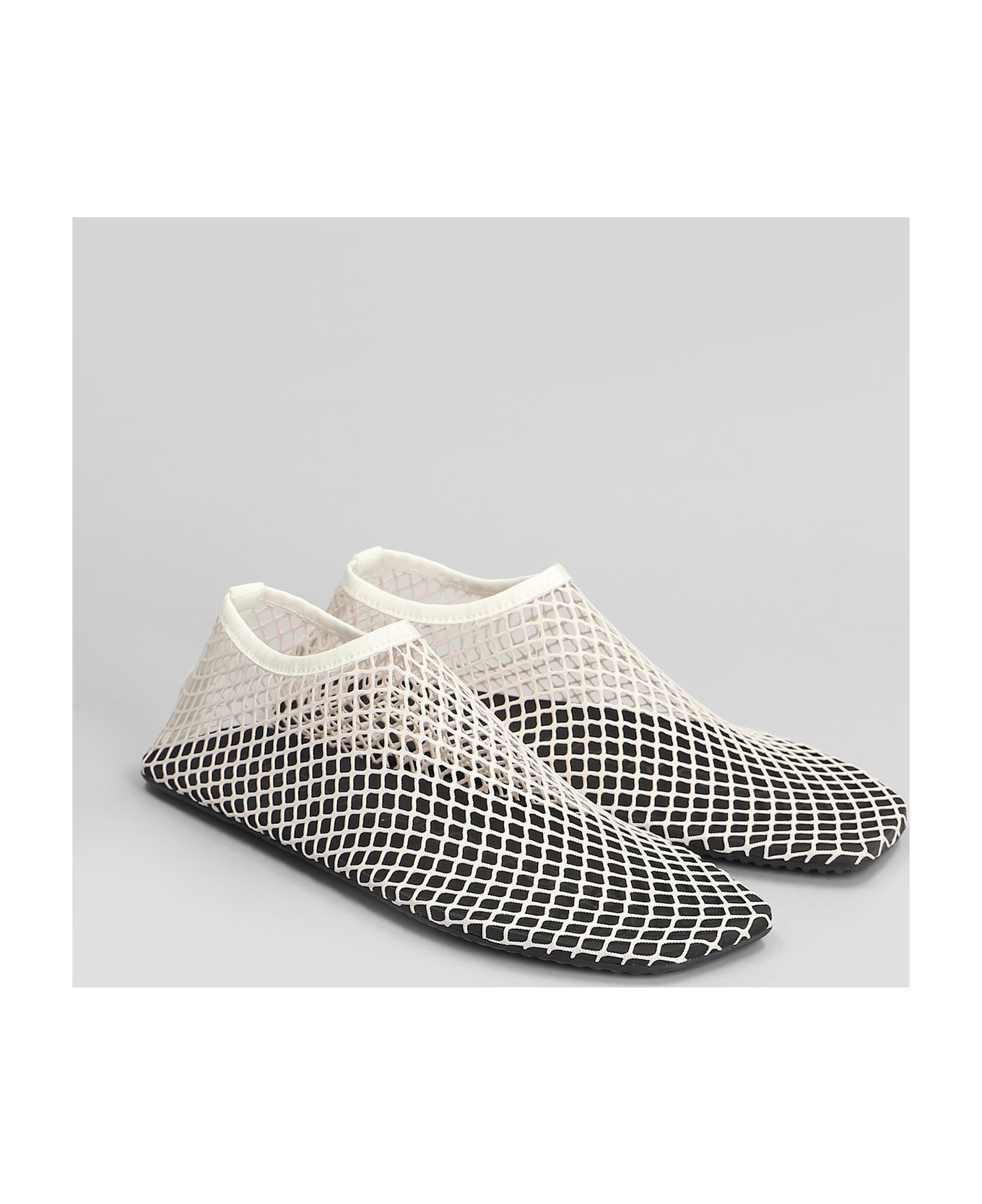 Christopher Esber Water Ballet Flats In Beige Nylon - beige