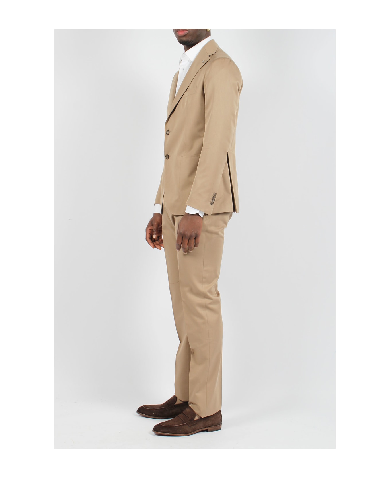 Tagliatore Single-breasted Tailored Suit - Brown