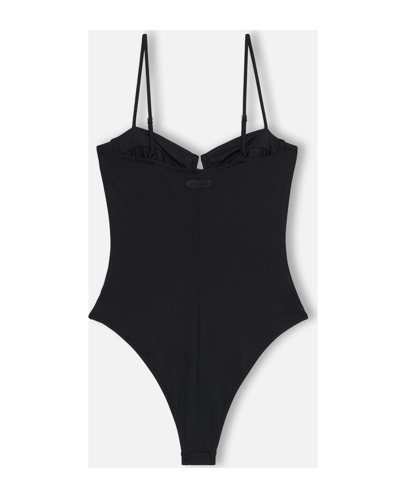 MC2 Saint Barth Woman Underwired One Piece Swimsuit Medea - BLACK