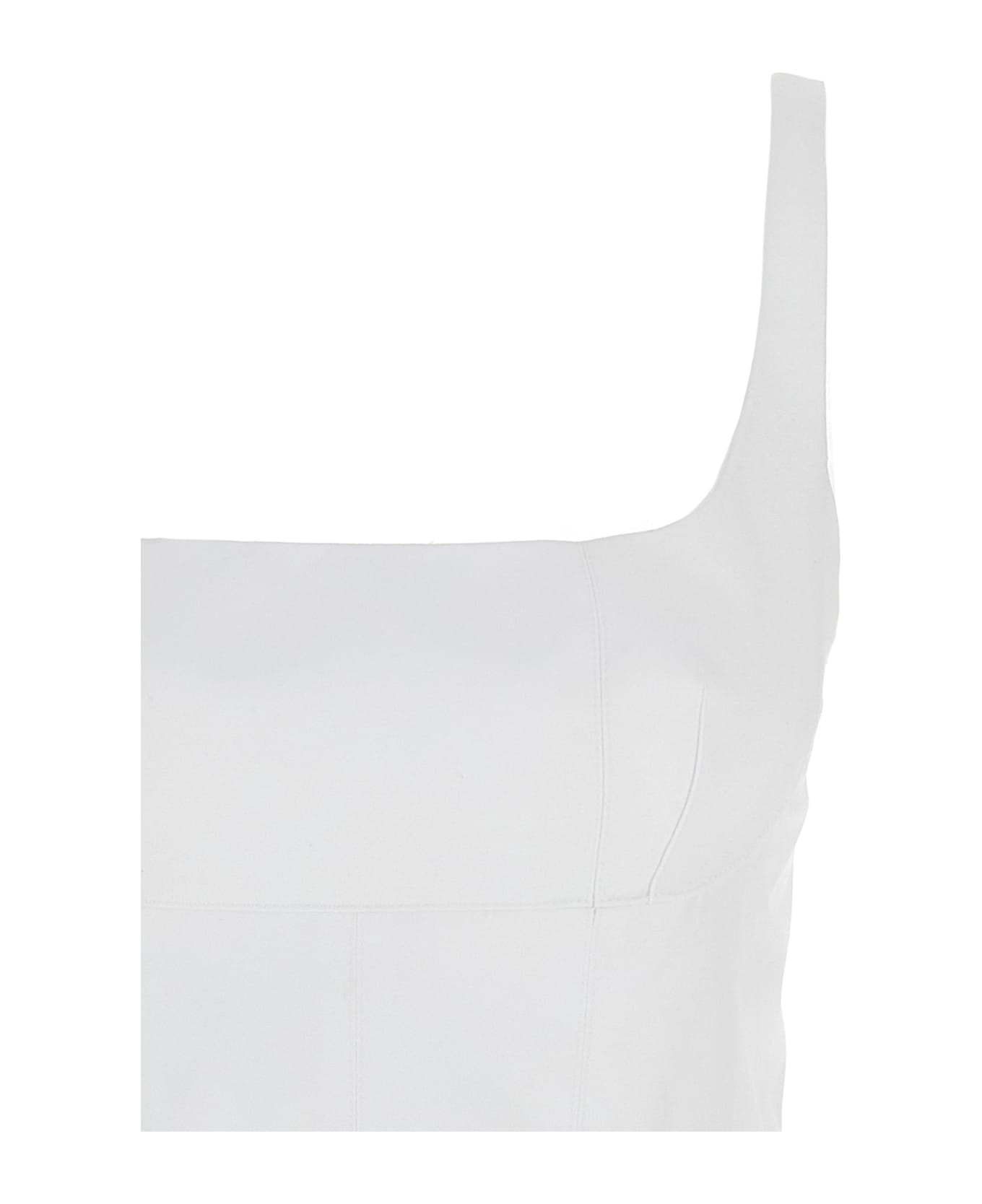 Giovanni Bedin Pleated Dress - White