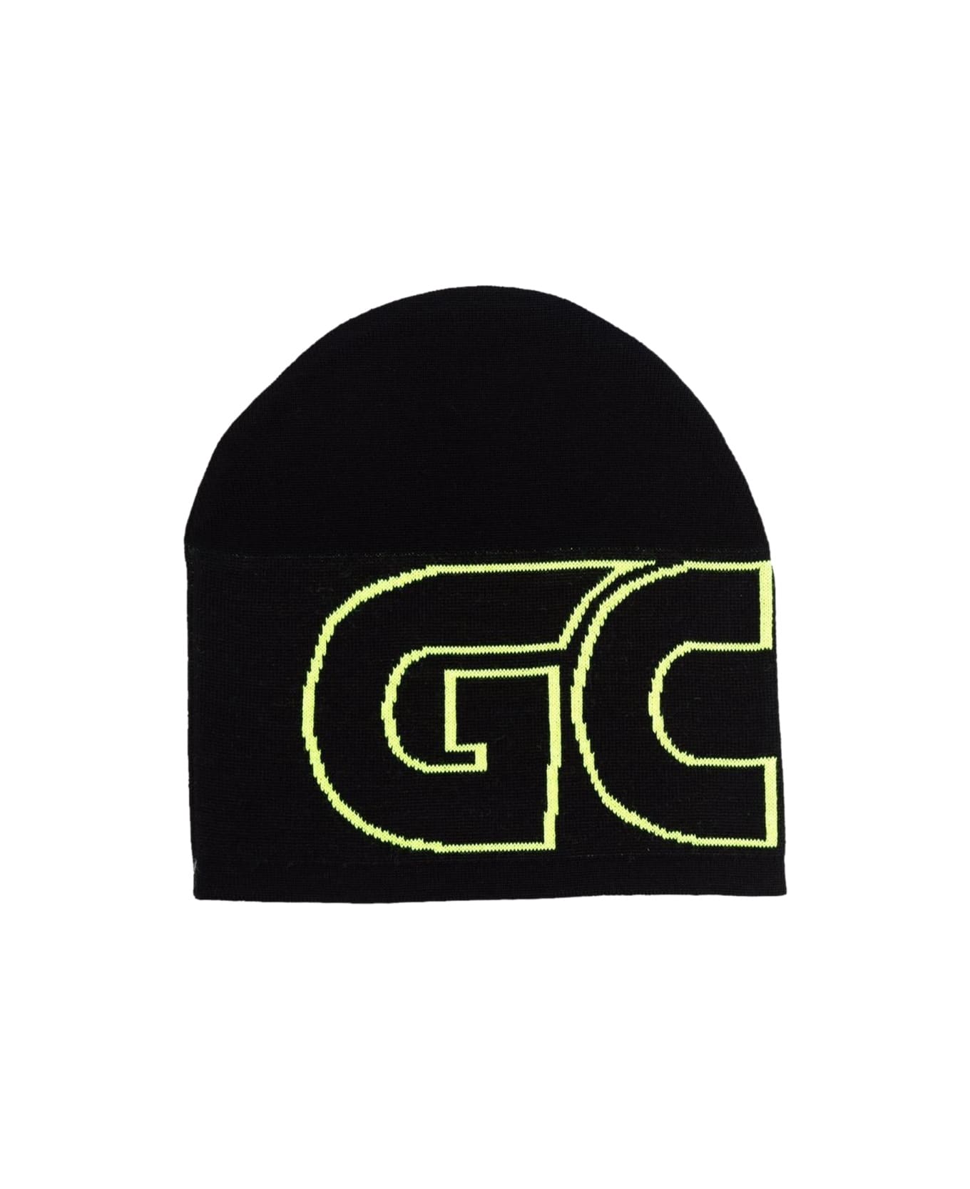 GCDS Wool Hats Unisex - BLACK