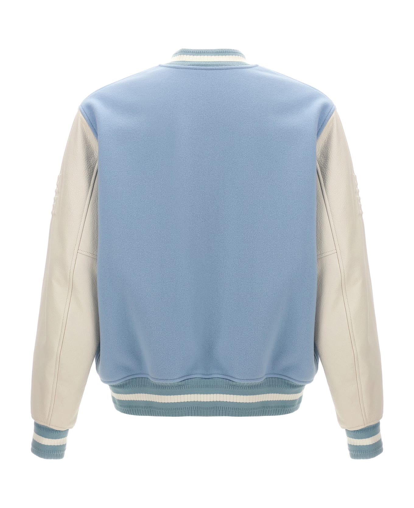 Givenchy 'givenchy' Bomber Jacket - Light Blue