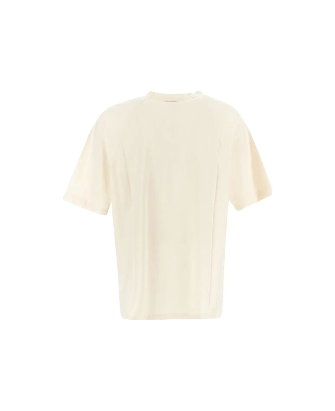 Jacquemus Typo Crewneck T-shirt - Light beige