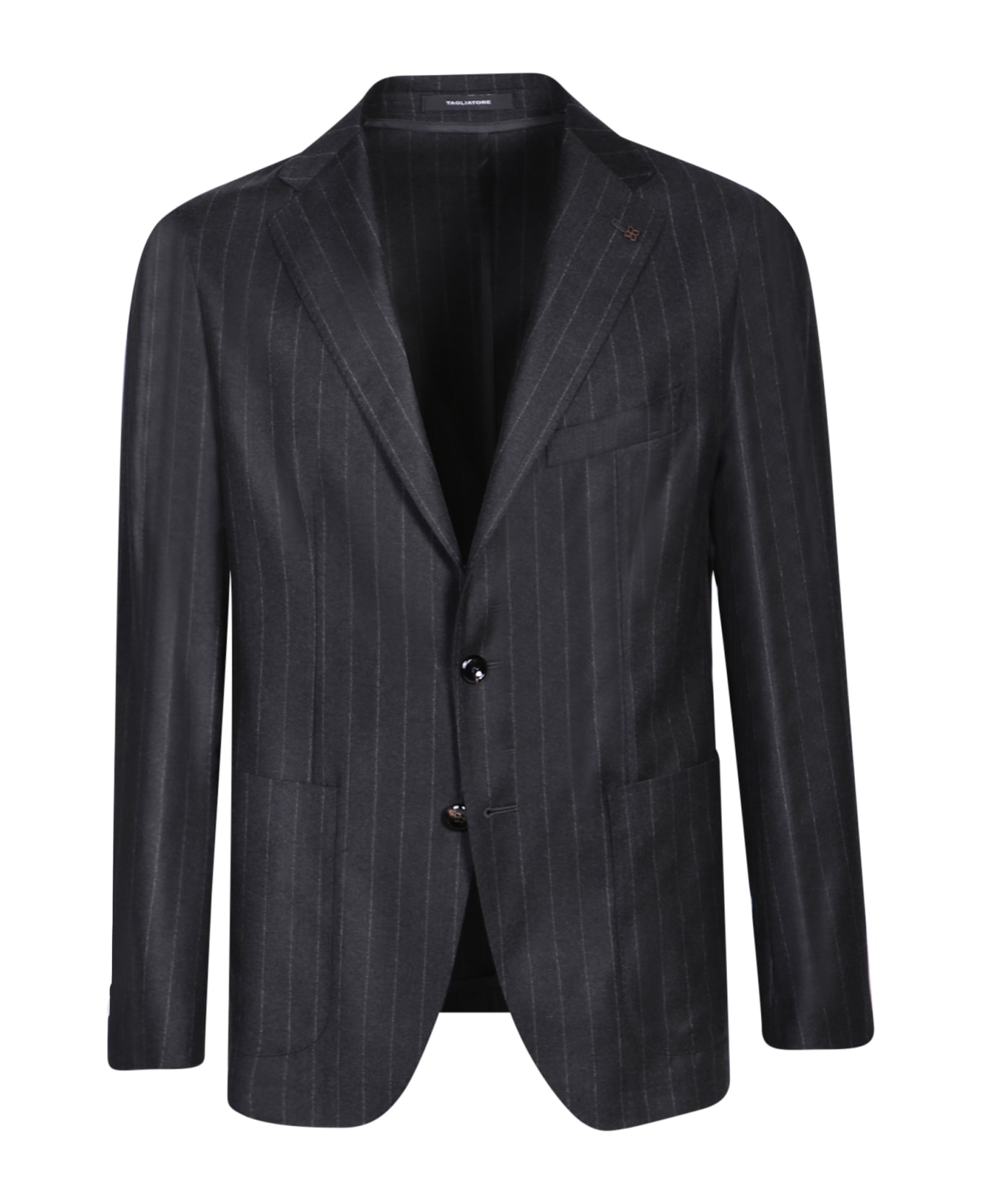 Tagliatore Pinstripe Grey Suit - Grey