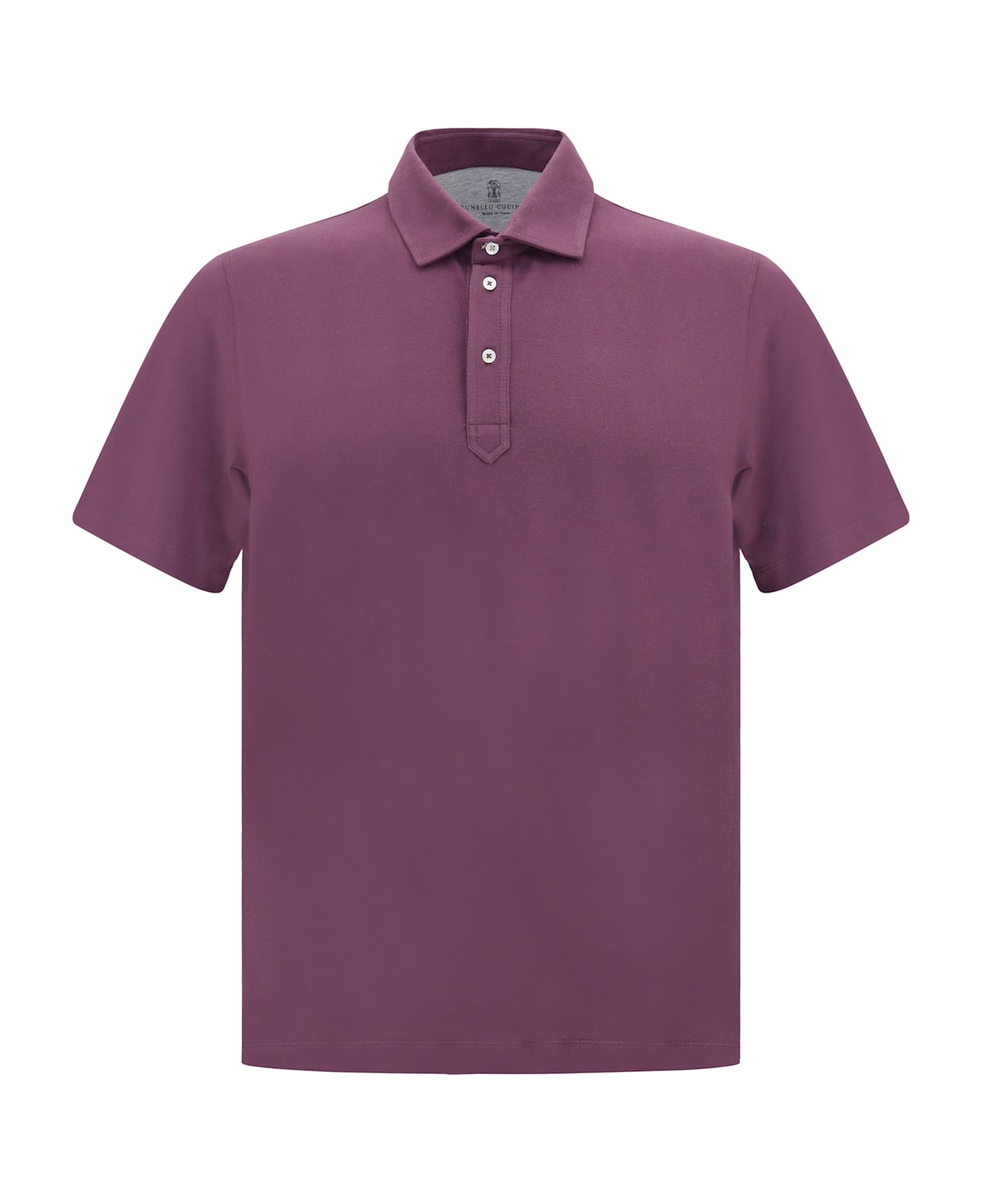 Brunello Cucinelli Monochrome Polo Shirt