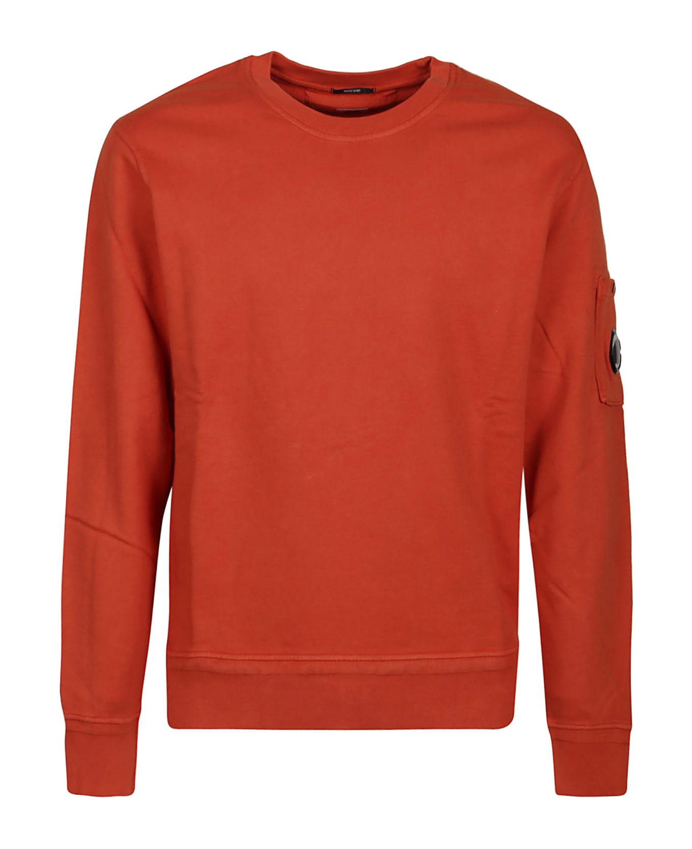 C.P. Company Cotton Fleece Resist Dyed Sweatshirt - Harvest Pumpkin