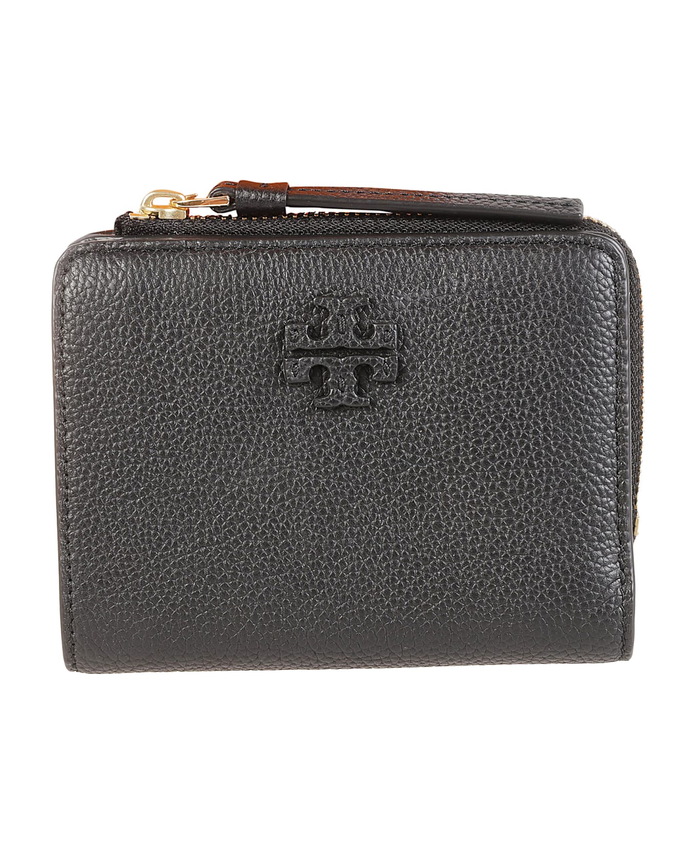 Tory Burch Mcgraw Bi-fold Wallet - Black