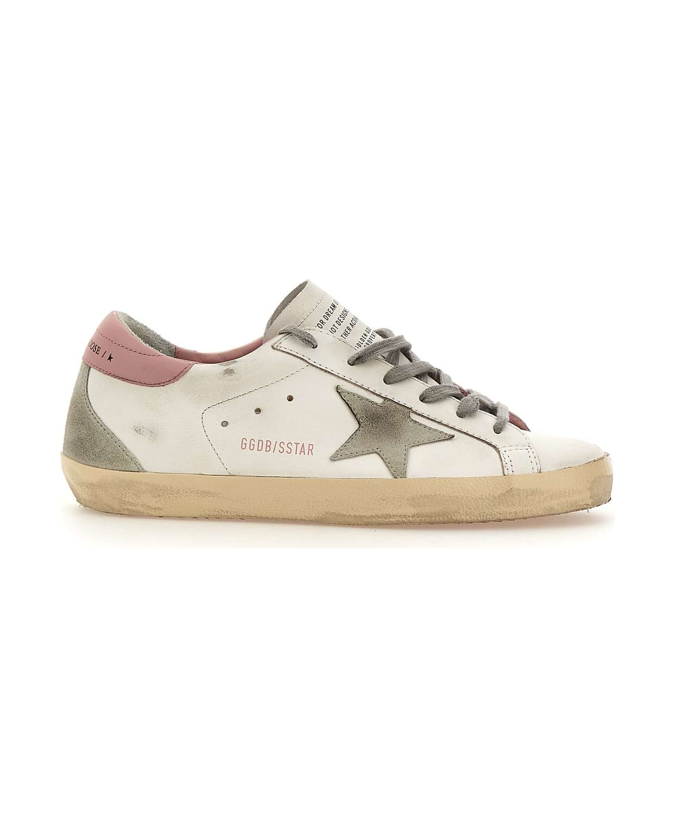 Golden Goose Super Star Classic Sneakers - White/ice/light Pink