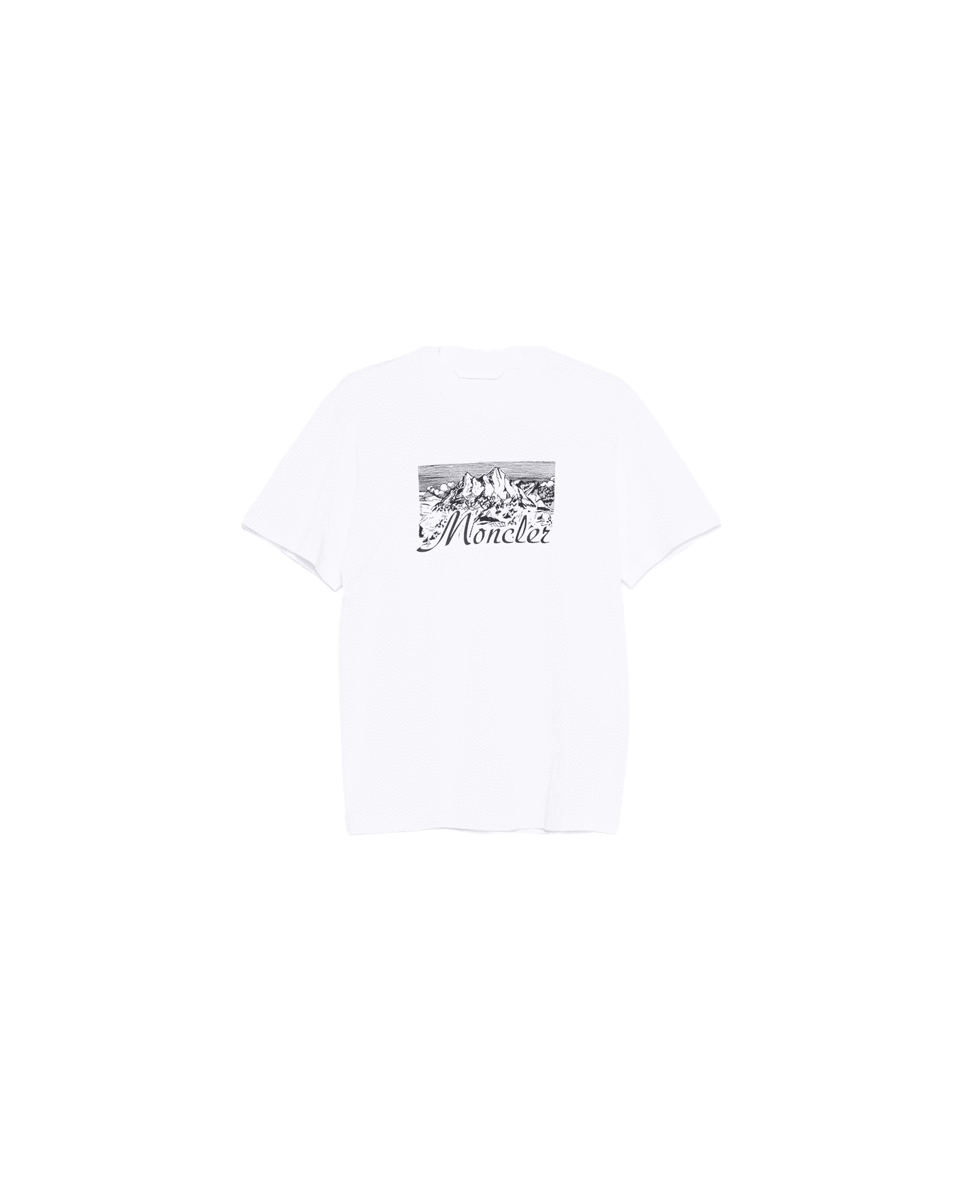 Moncler T-shirt - WHITE