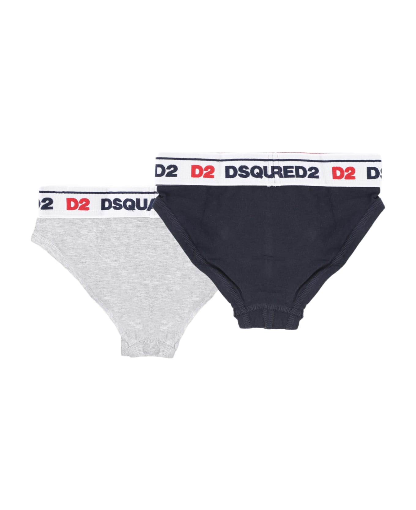 Dsquared2 Pack Of 2 Stretch Jersey Slip - Multicolor アンダーウェア