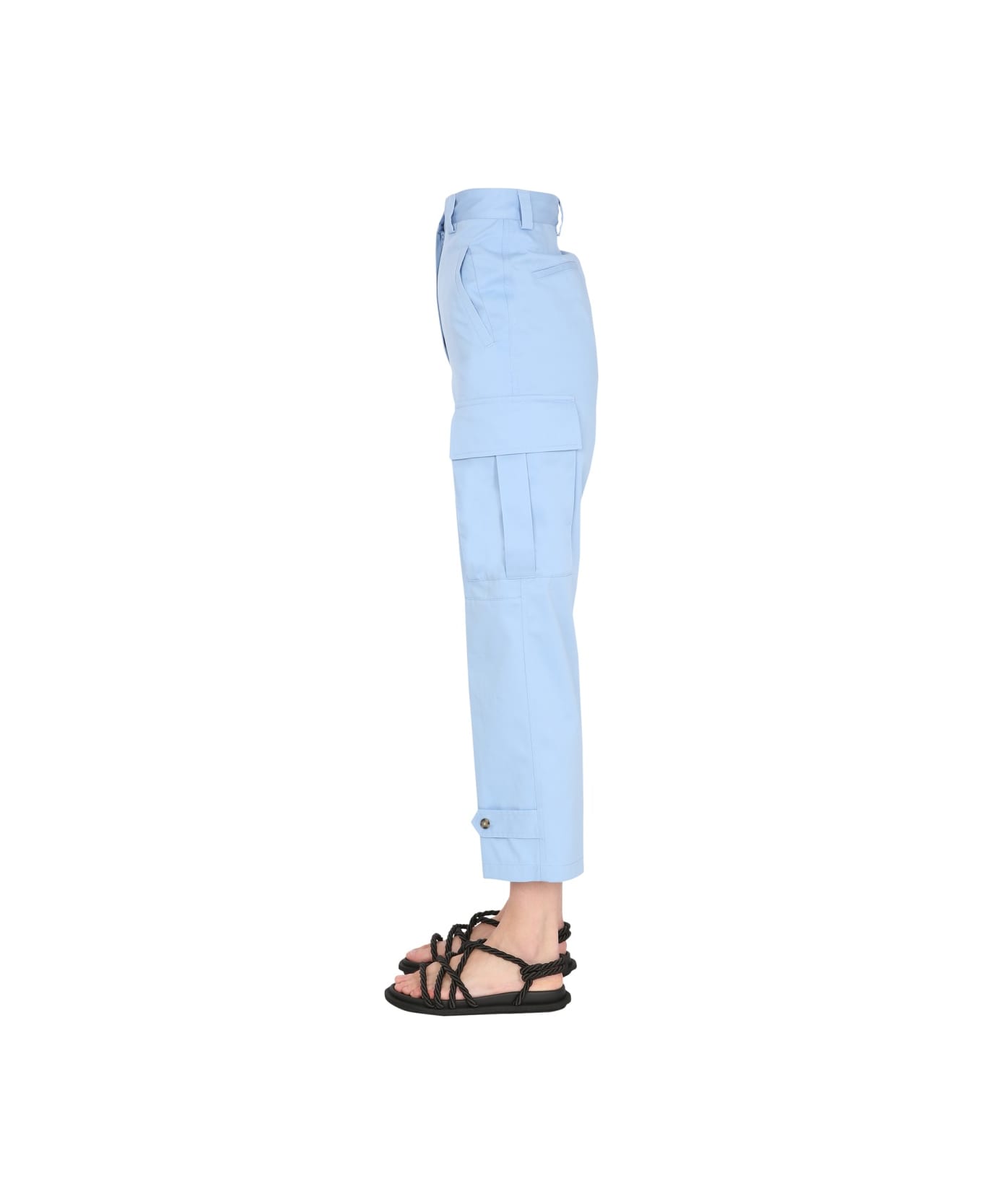 MSGM Cargo Pants - BLUE