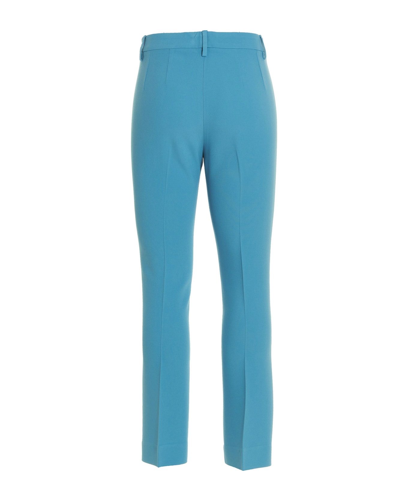 Etro Pants With Pleat - Light Blue