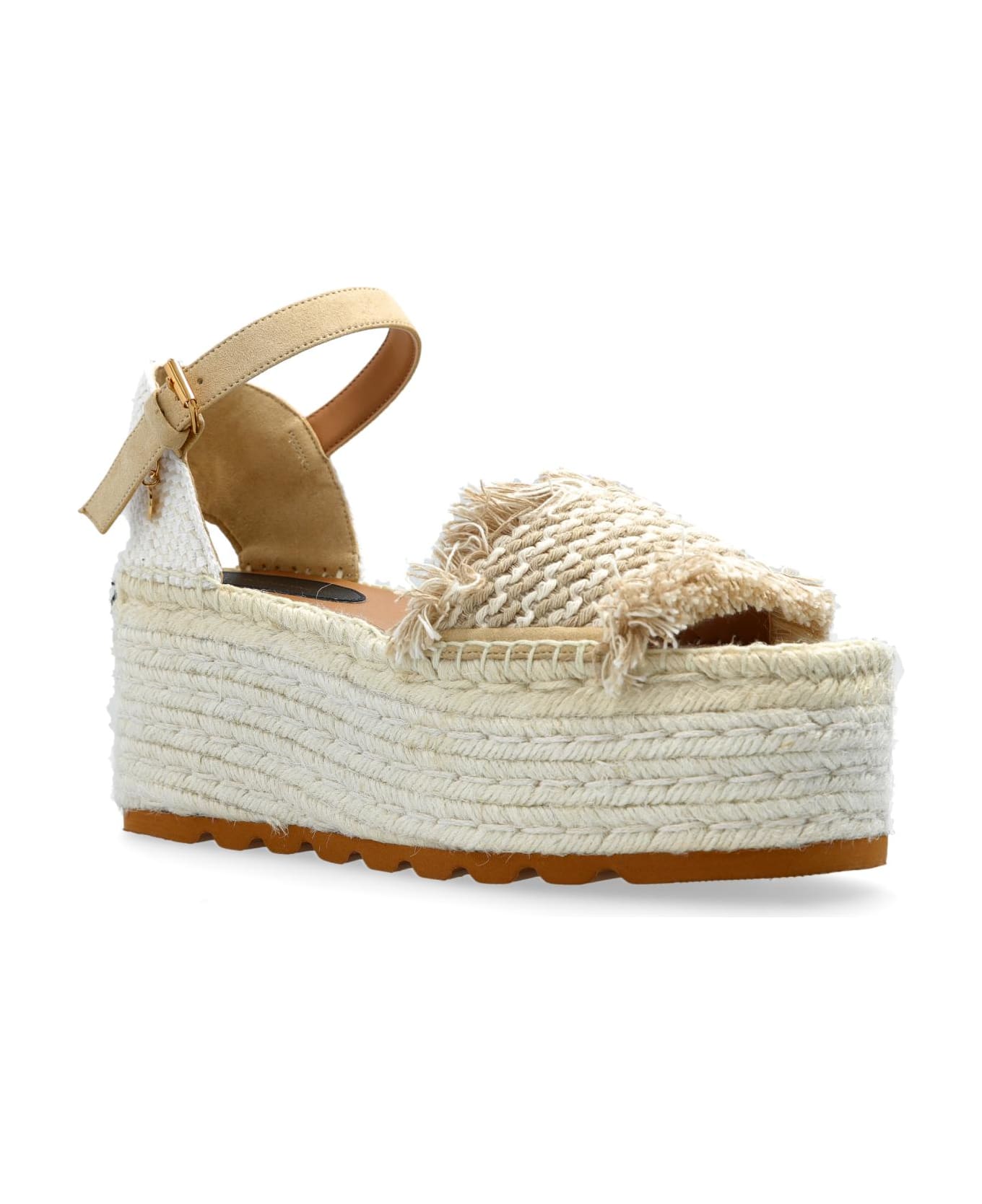 Stella McCartney Platform Sandals Gaia - Dust