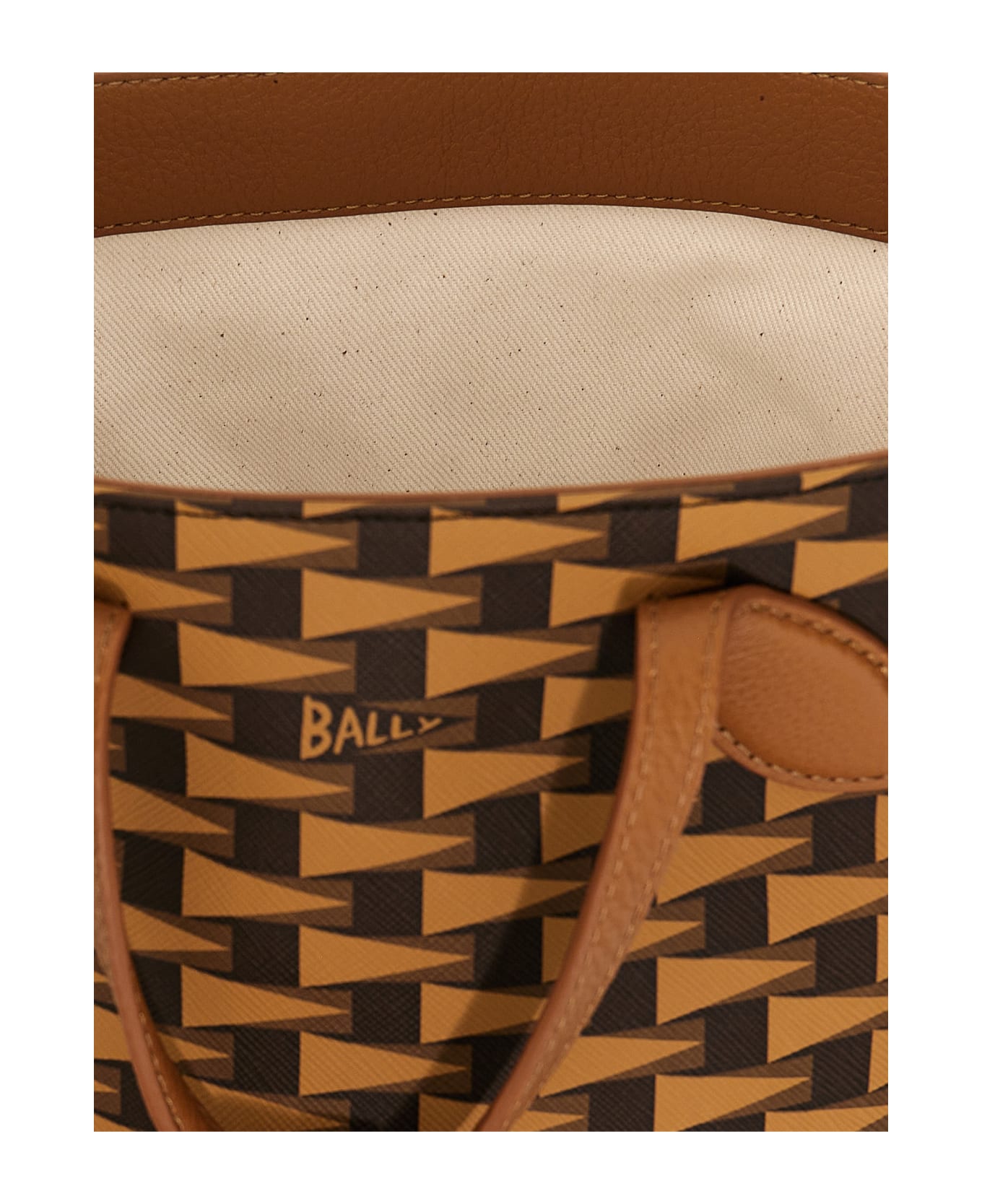 Bally 'pennant' Bucket Bag - Brown