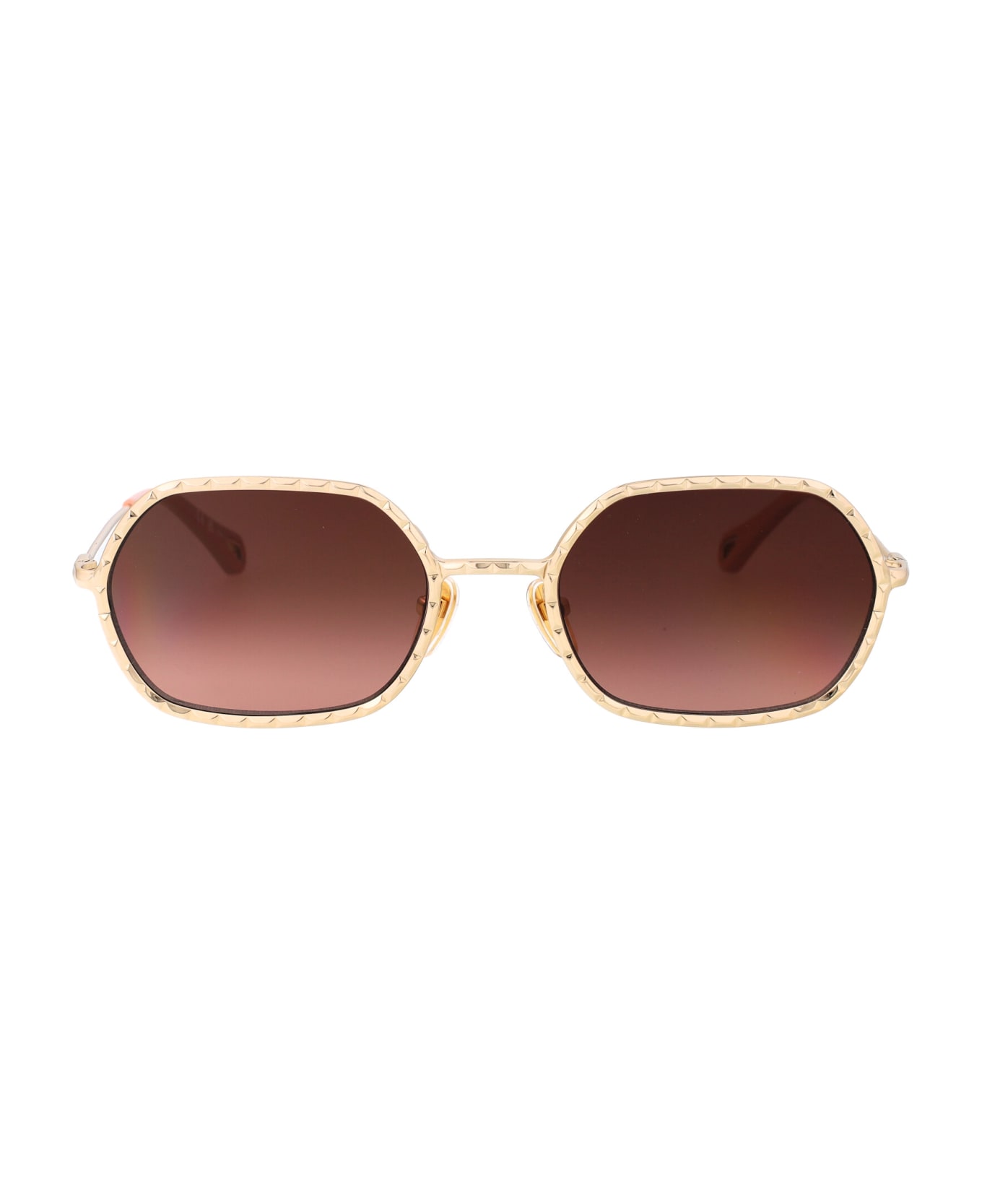Chloé Eyewear Ch0231s Sunglasses - 002 GOLD GOLD COPPER サングラス