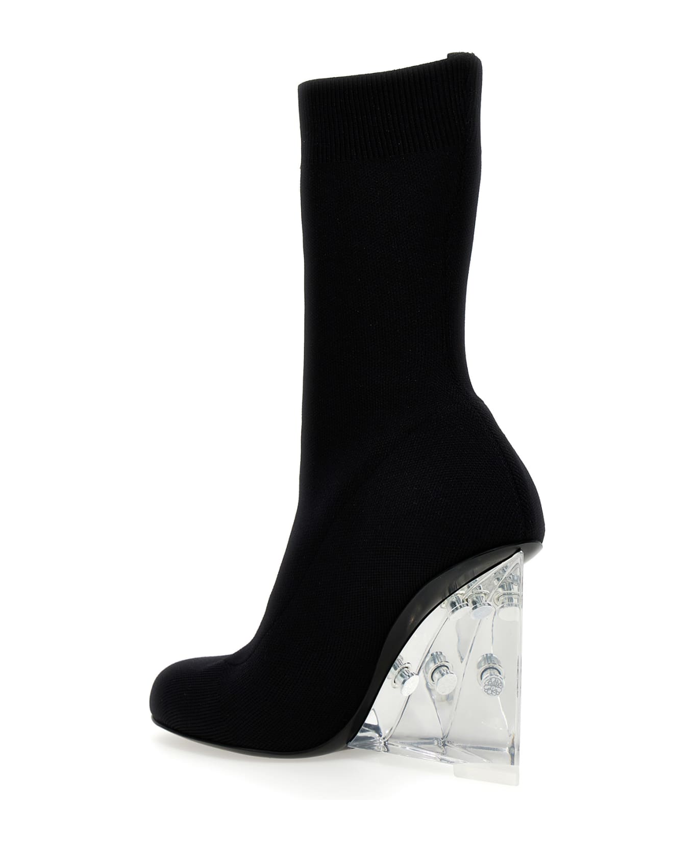 Alexander McQueen 'shard' Ankle Boots - Black   ウェッジシューズ
