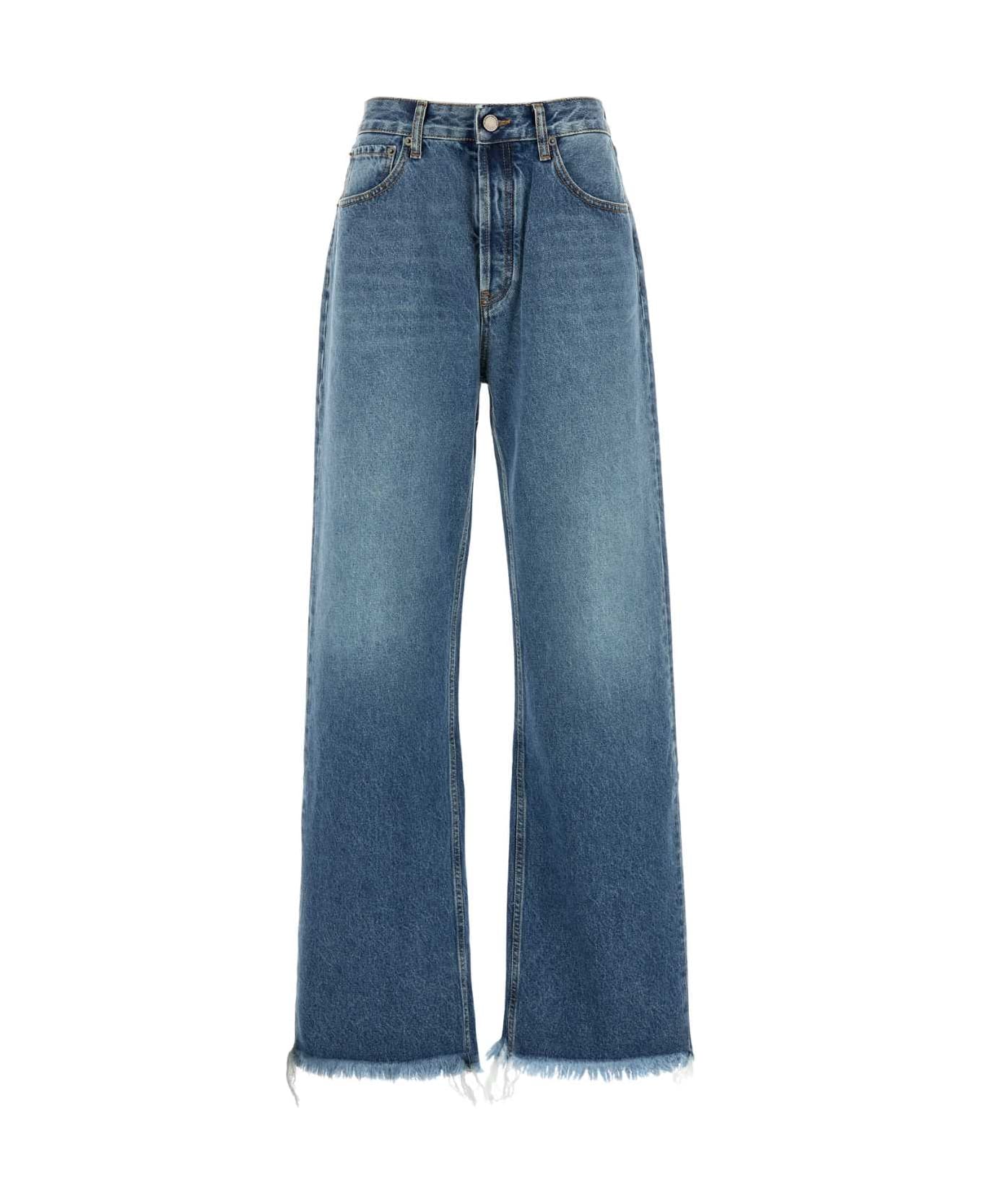 Alessandra Rich Denim Jeans - BLUE