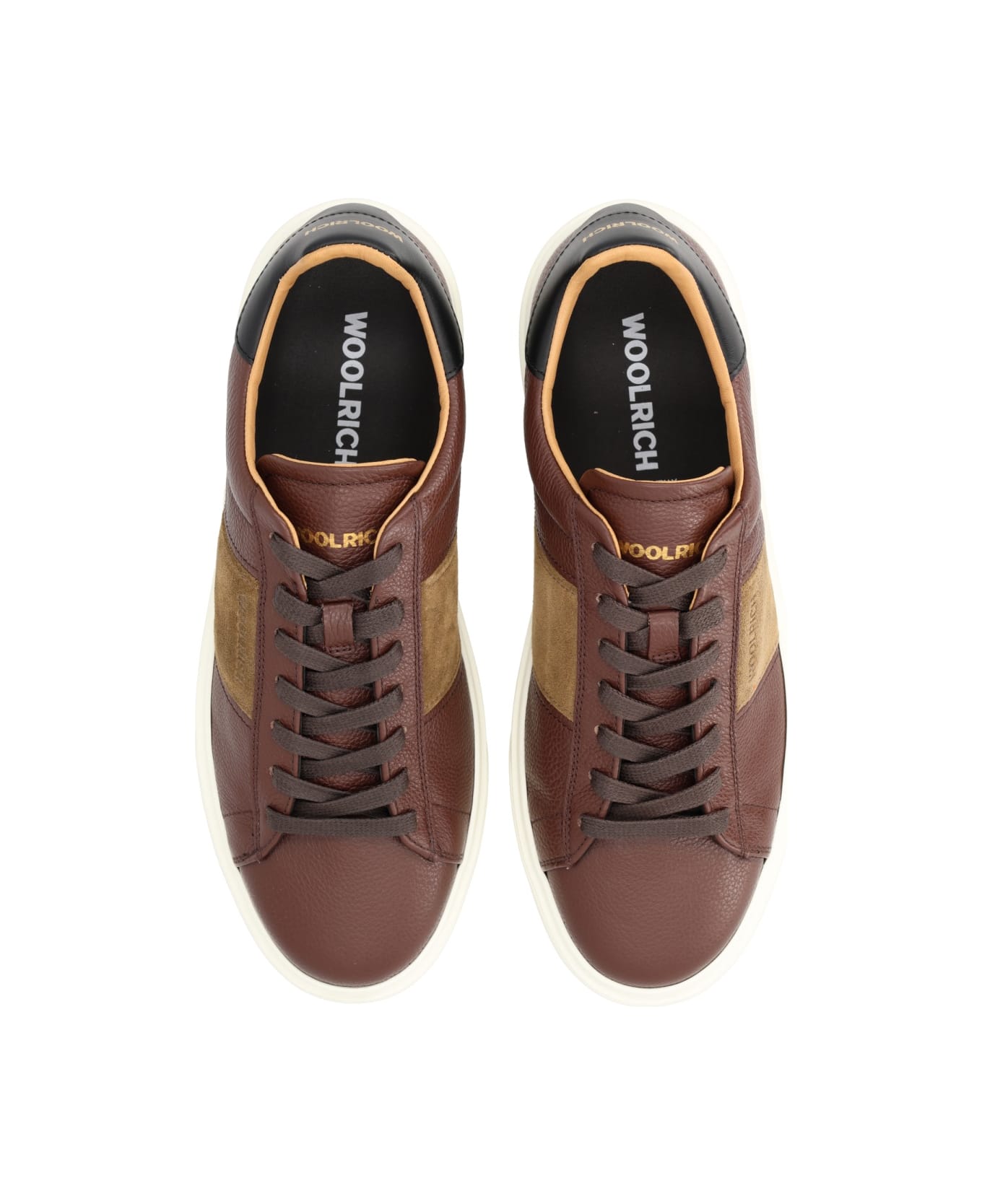 Woolrich "classic Court" Sneaker - BROWN
