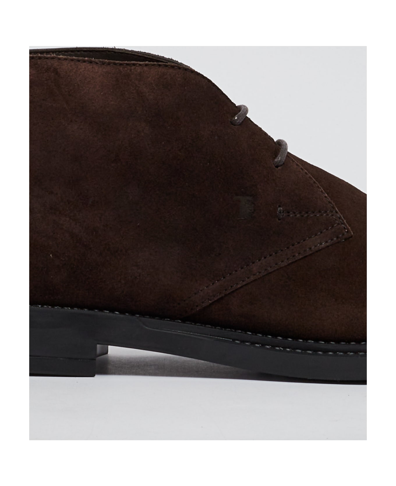 Tod's Lace-up Formal Desert Boots - TESTA DI MORO