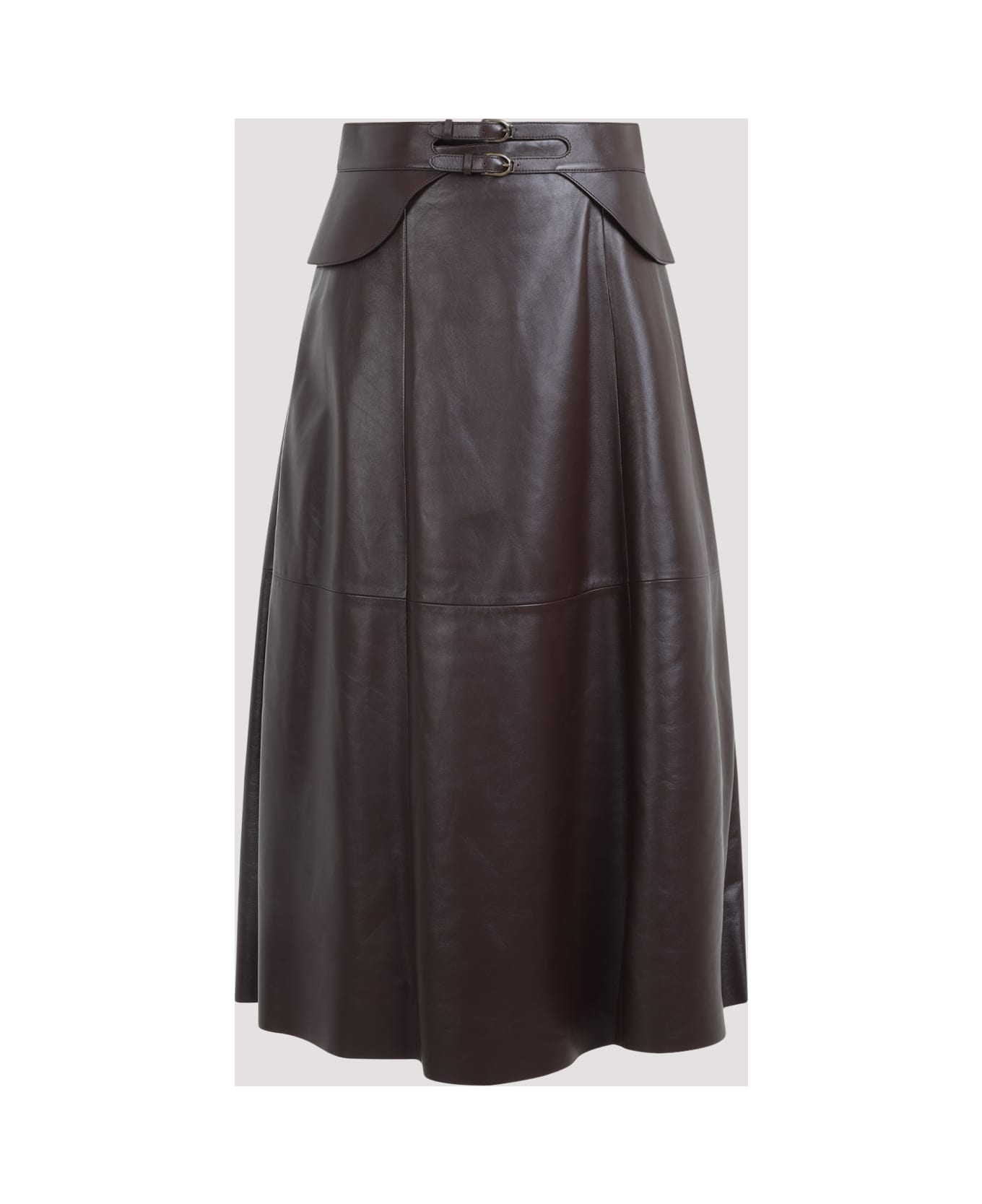 Ralph Lauren Millie Mid A-line Skirt - Mocha