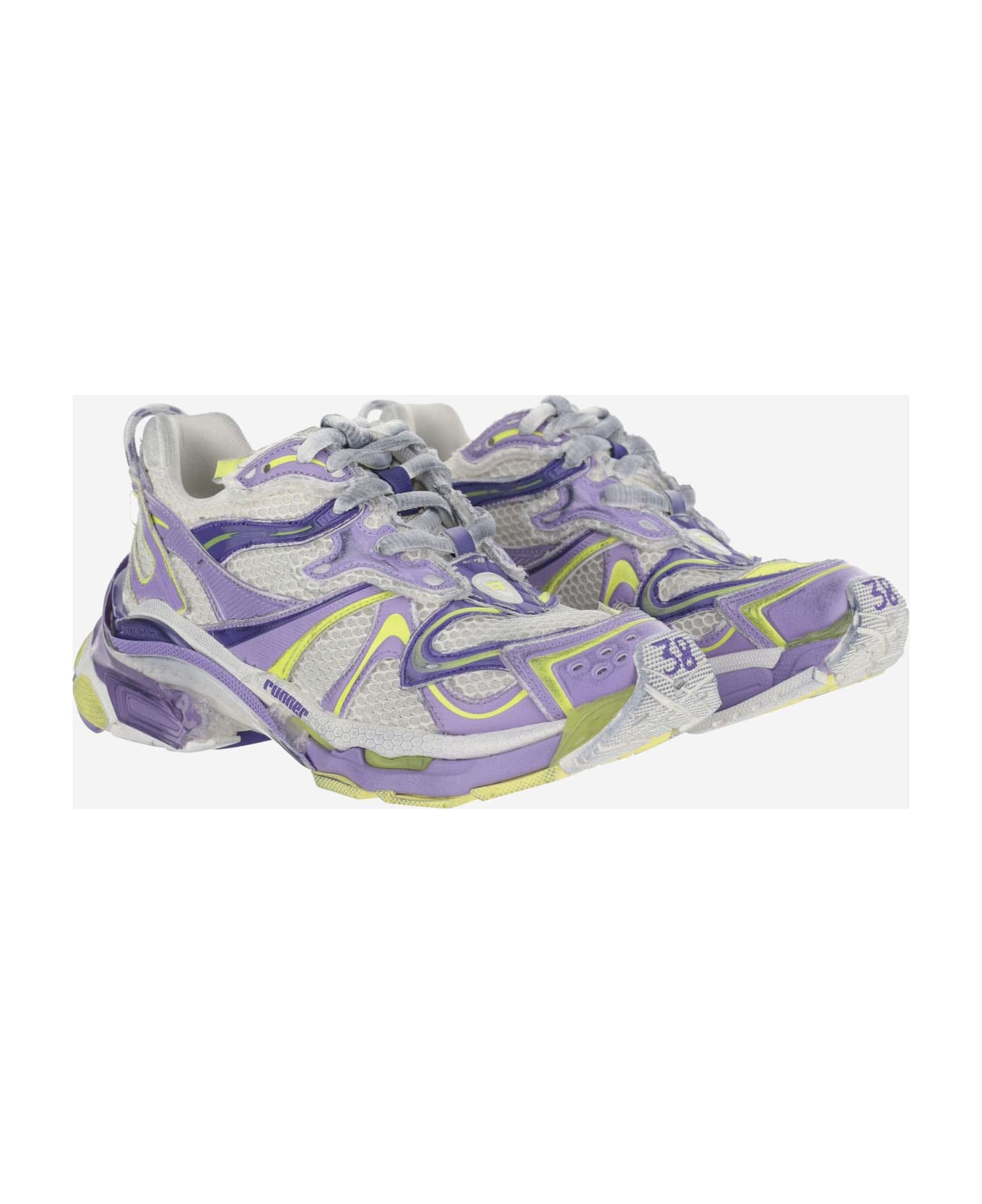 Balenciaga Runner 2 Sneakers - Red