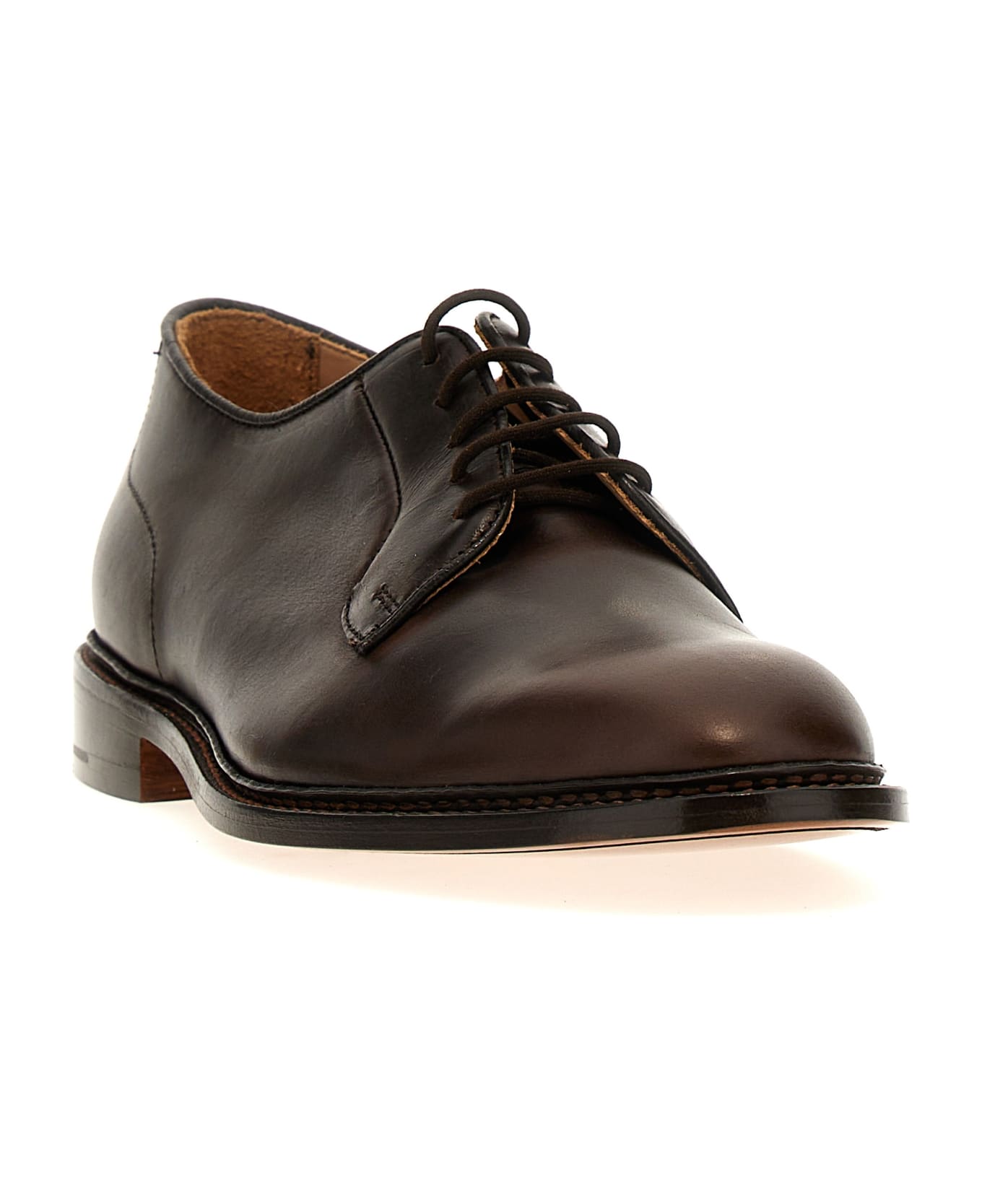 Tricker's 'robert' Lace Up Shoes - Brown ローファー＆デッキシューズ