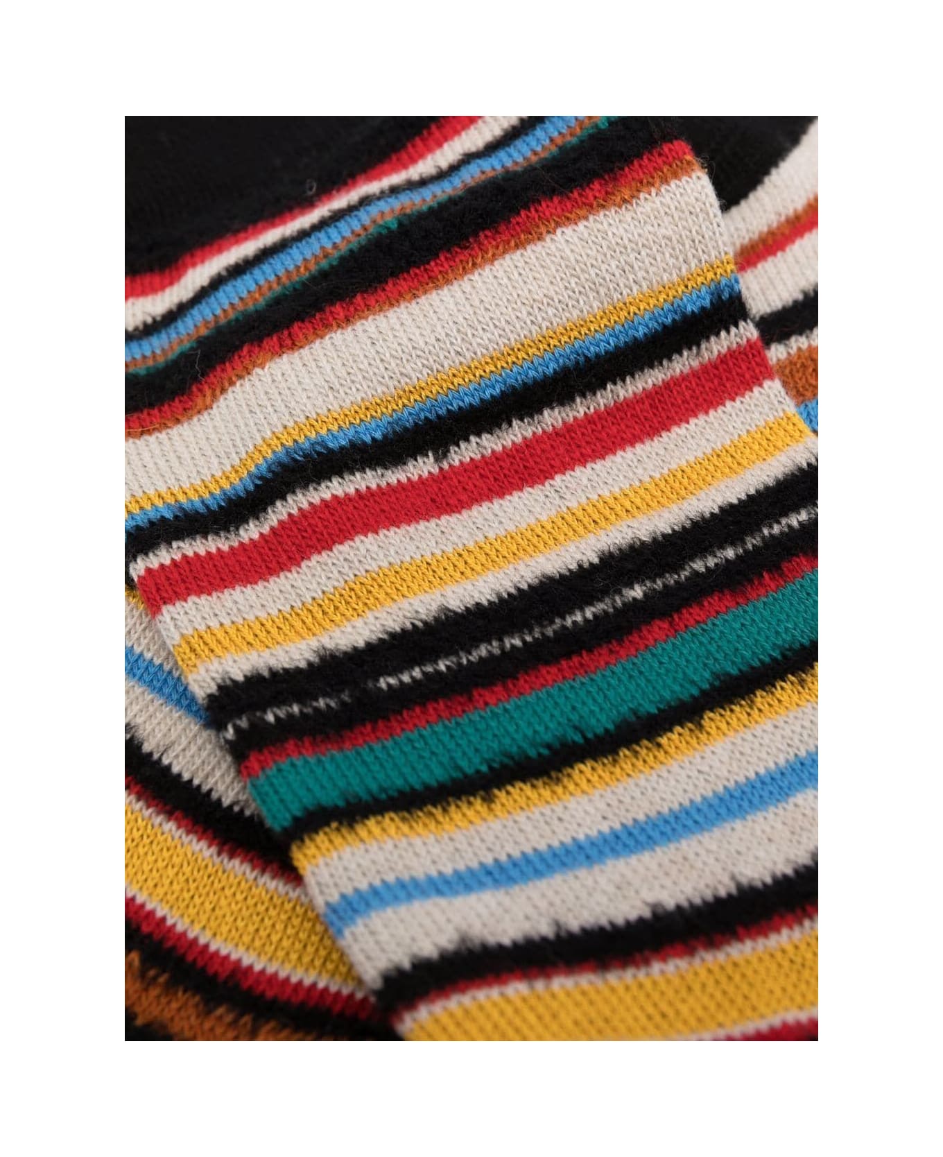 Paul Smith Men Sock Twxture Stripe - Multi Coloured