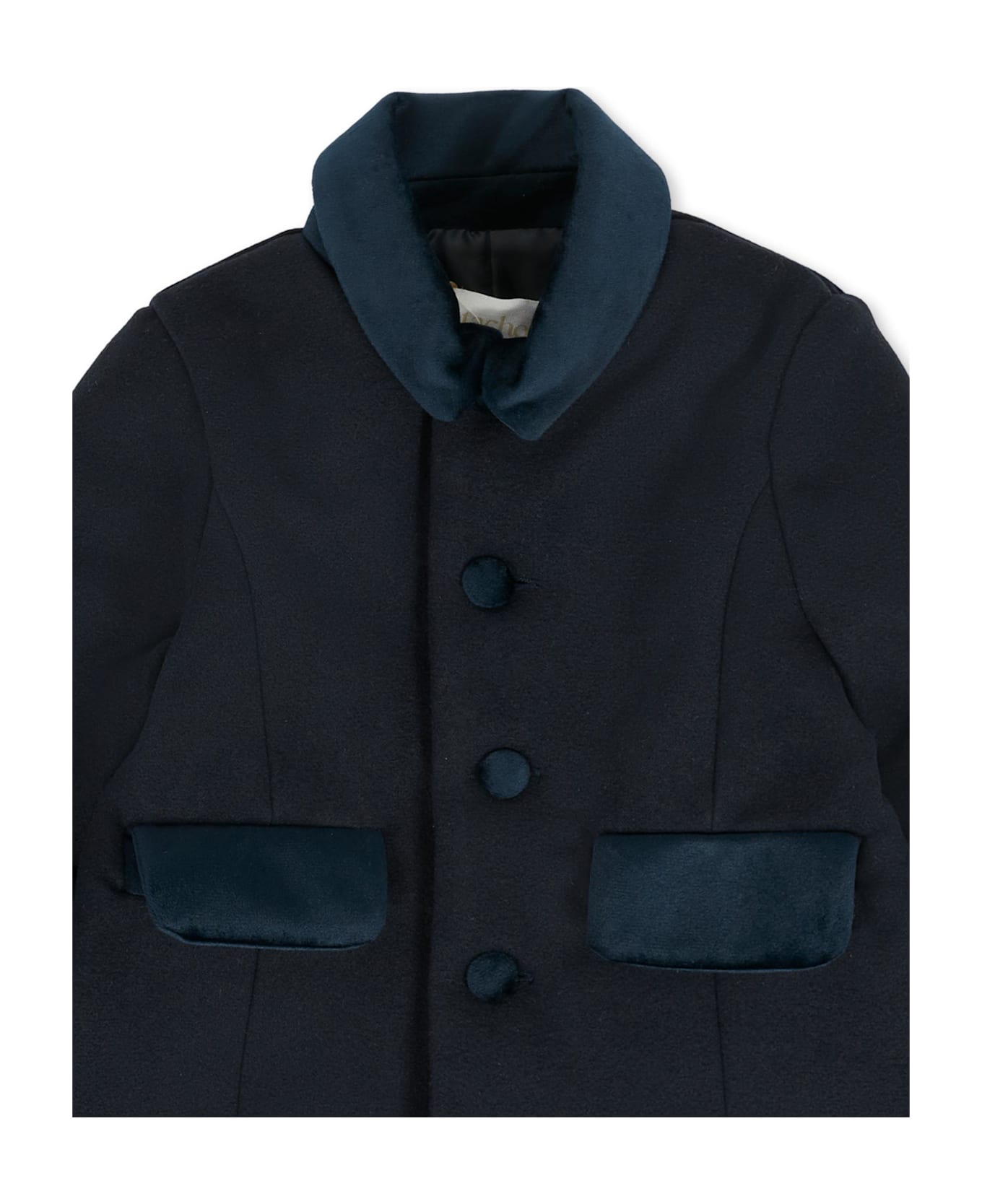 Patachou Blue Coat For Baby Boy - Blue