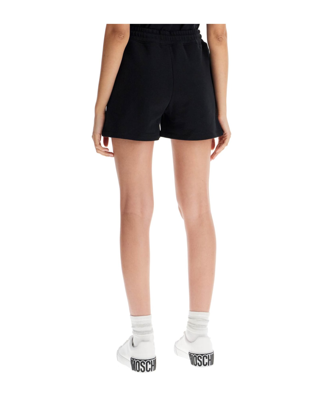 Moschino Teddy Bear Sports Shorts - MULTI BLACK (Black)