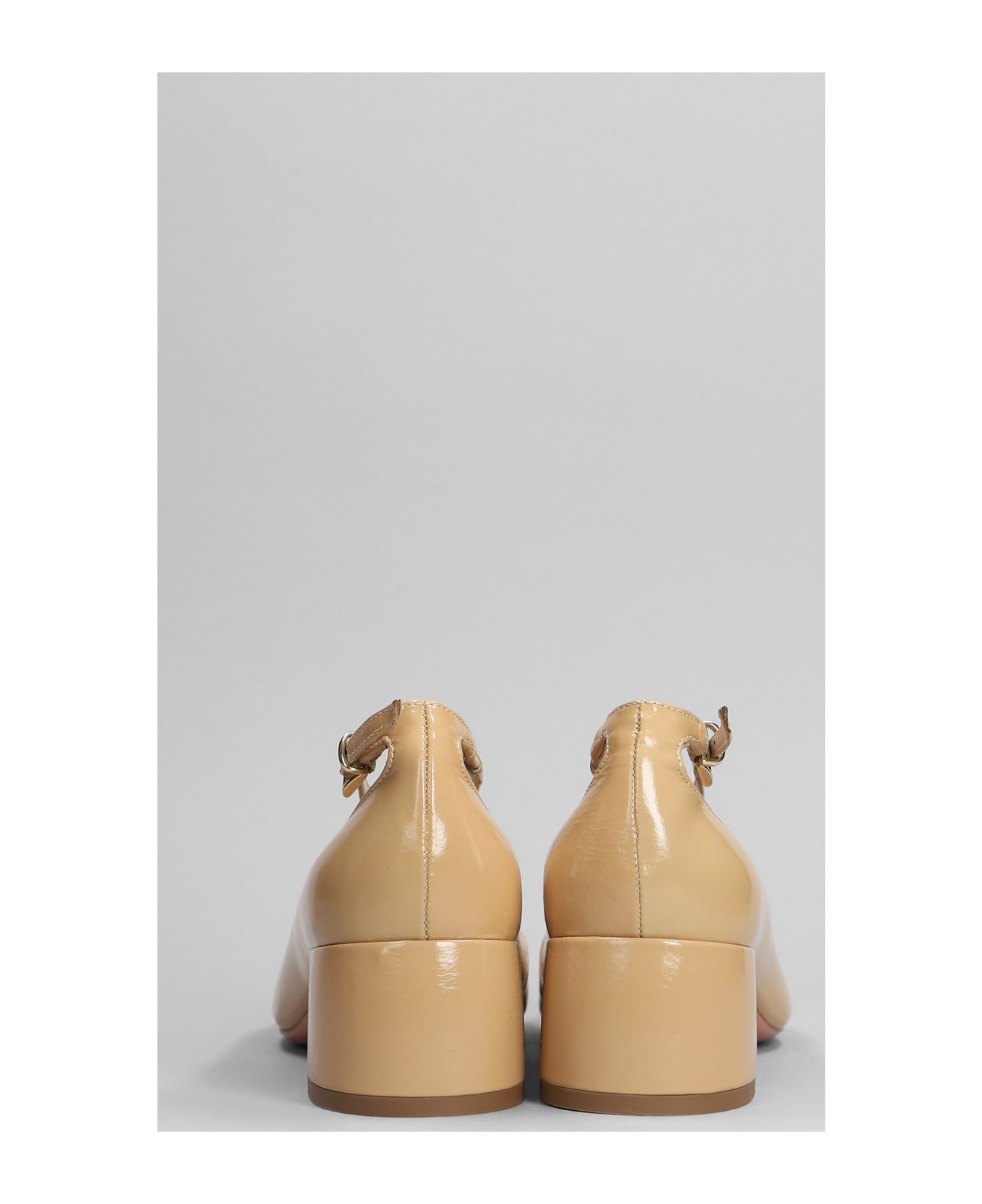 Roberto Festa Actress Pumps In Camel Leather - Camel ハイヒール