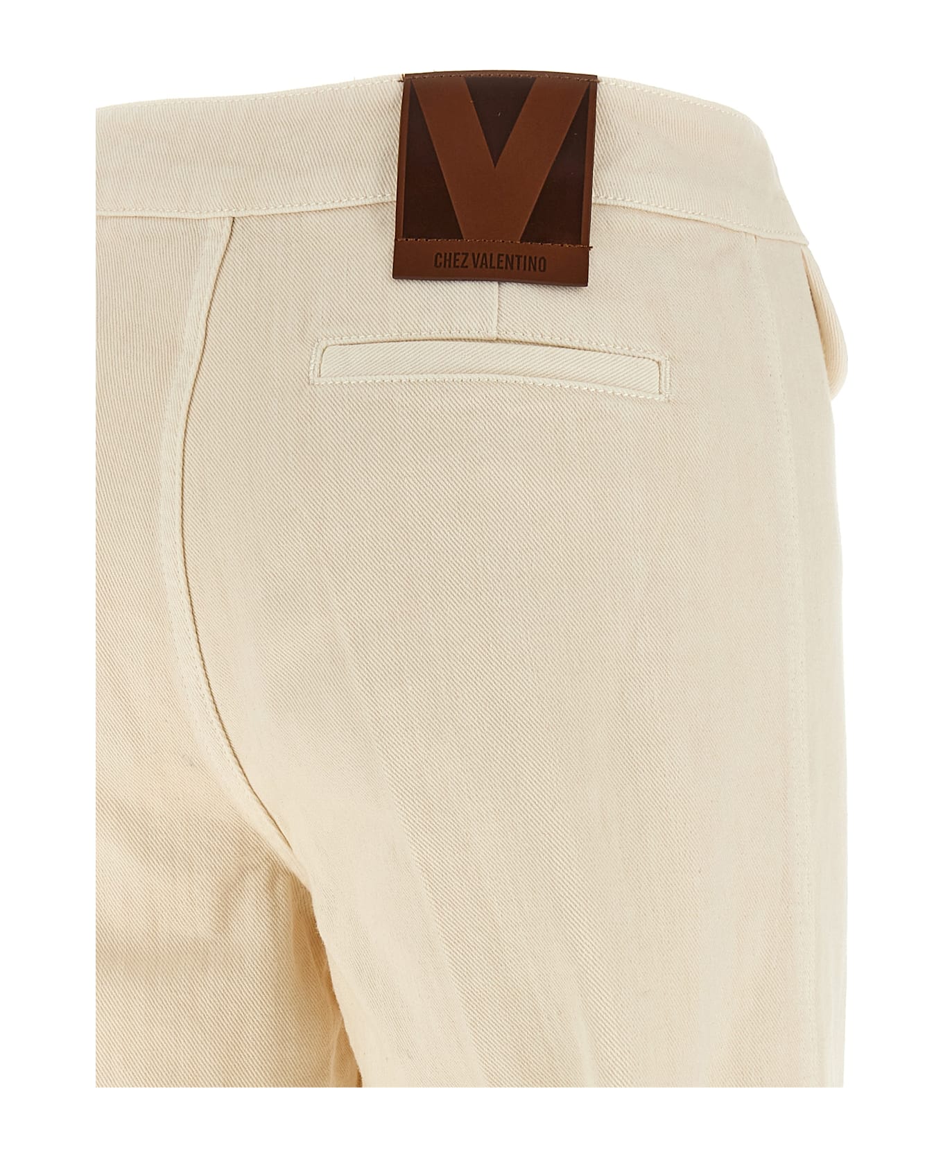 Valentino Garavani 
v
 Detail Jeans - White