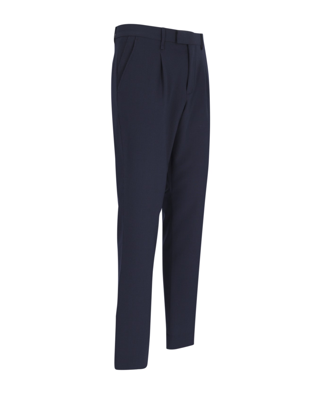 Paul Smith Check Trousers - Blue