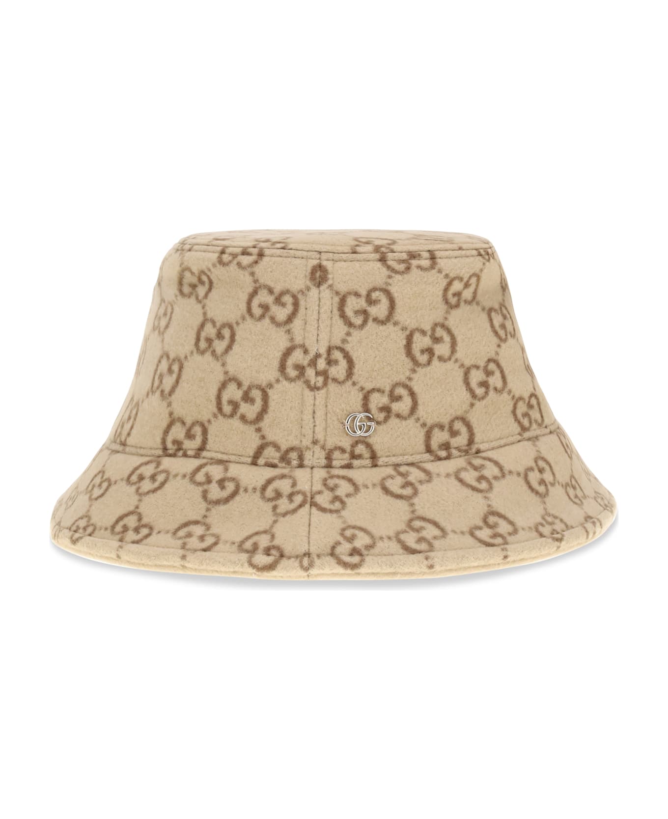Gucci Gg Jacquard Wool Bucket Hat