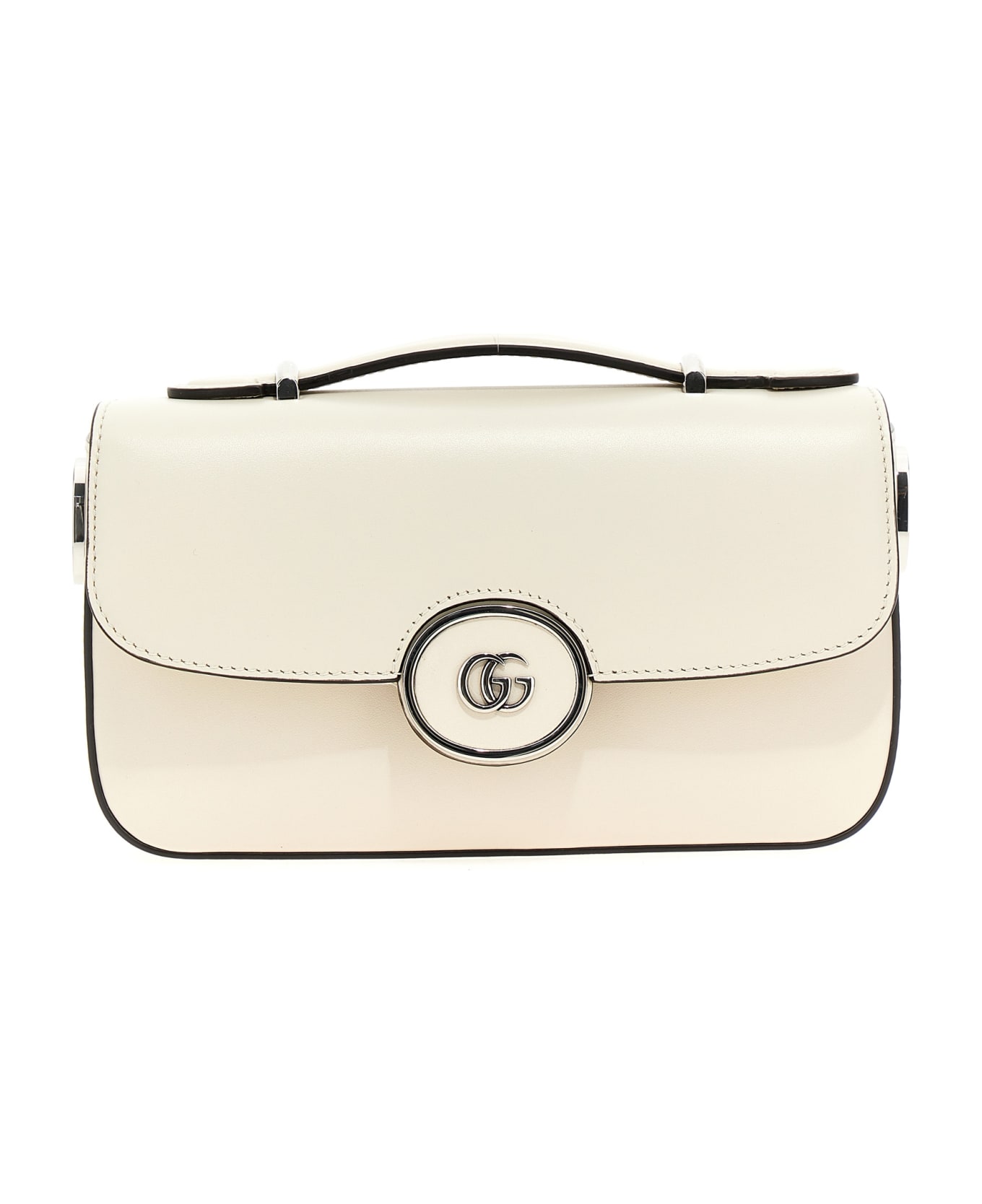 Gucci 'petite Gg' Shoulder Bag - White トートバッグ