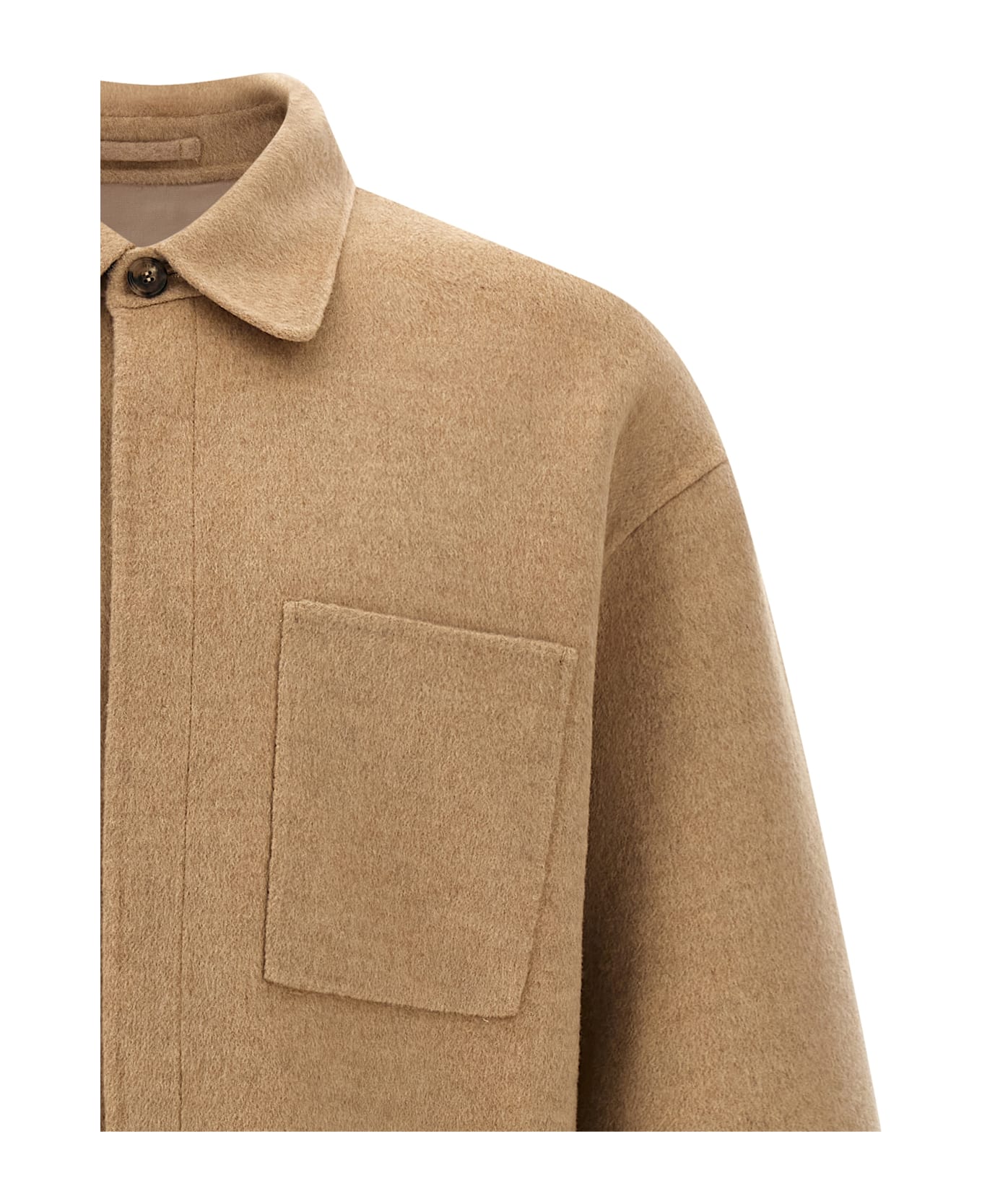 J.W. Anderson Wool Overshirt - Gray