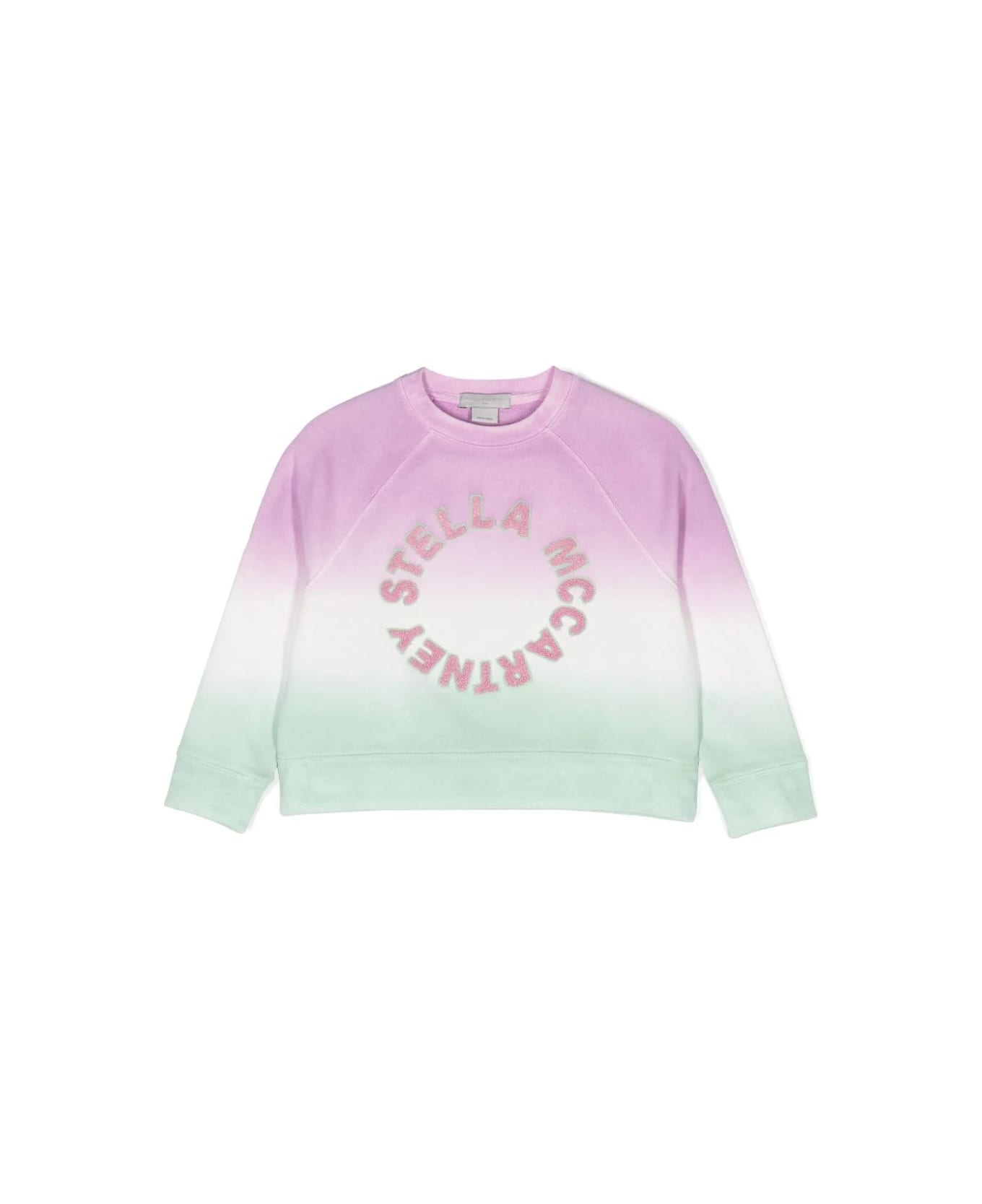 Stella McCartney Kids Ombré Sweatshirt With Logo - Multicolour
