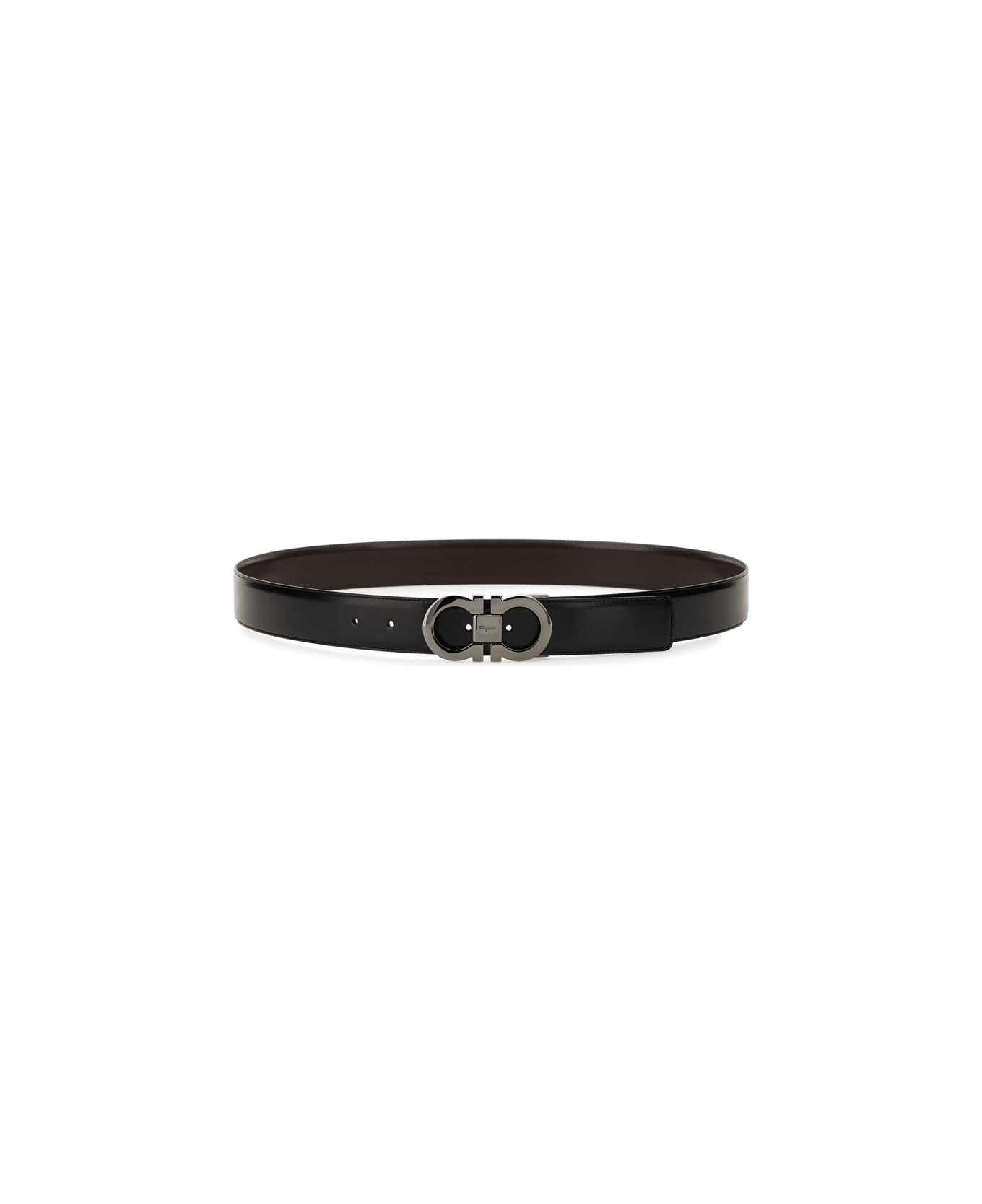 Ferragamo Leather Belt - BLACK