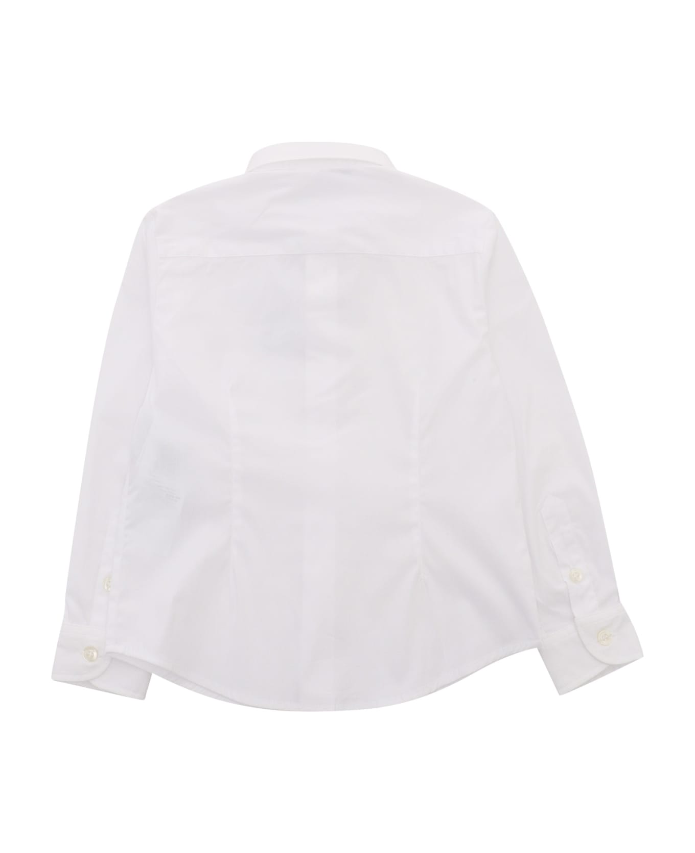 Emporio Armani White Shirt With Logo - WHITE