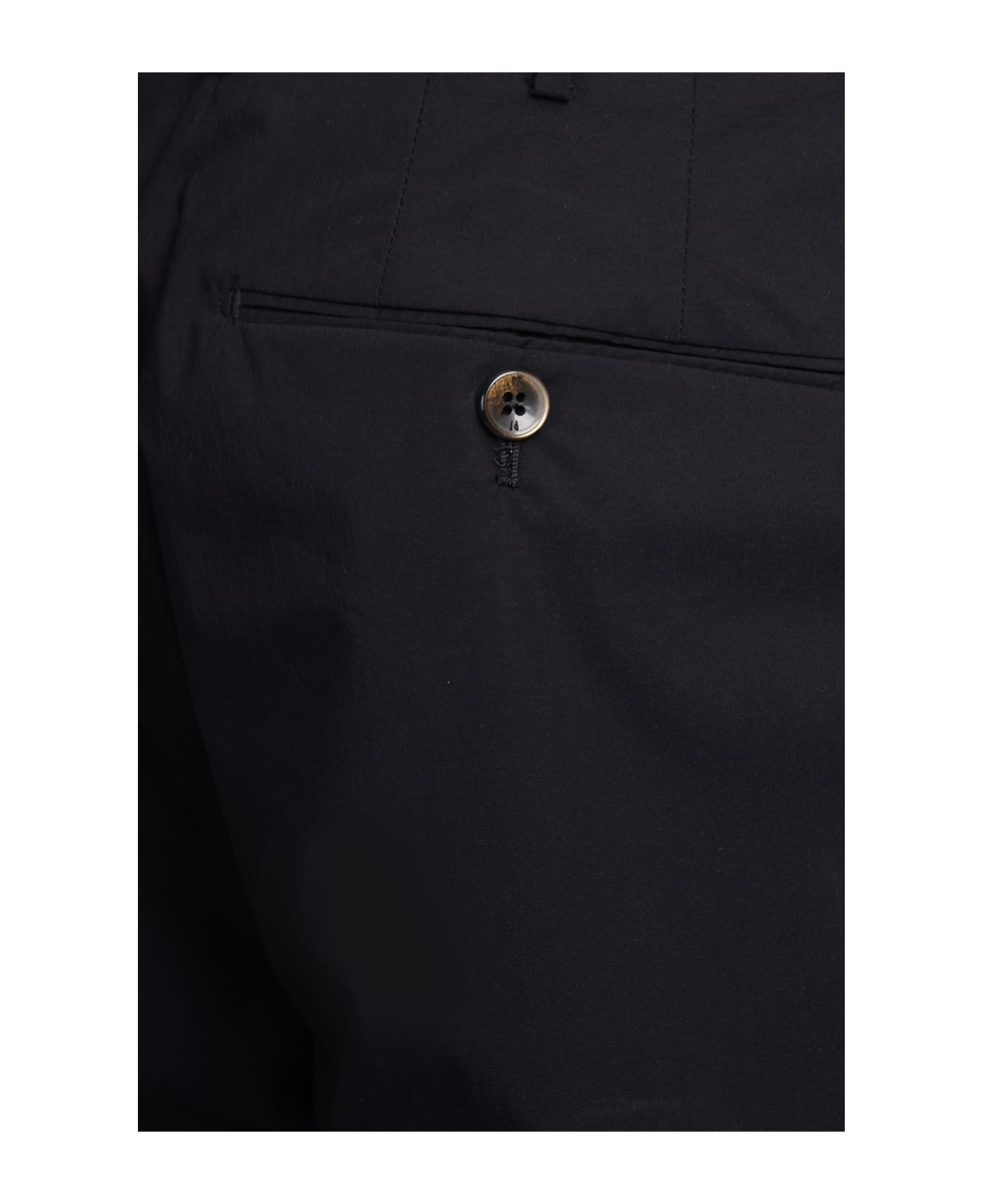 PT Torino Pants In Black Cotton - black