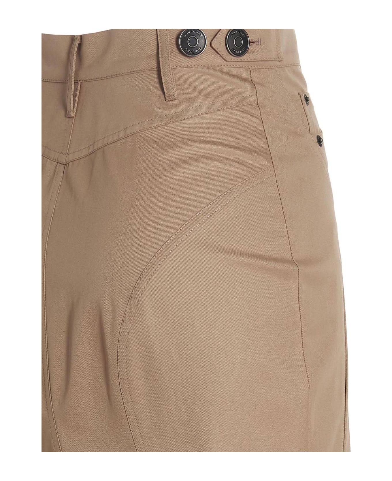 Burberry Maxi Skirt - Beige スカート